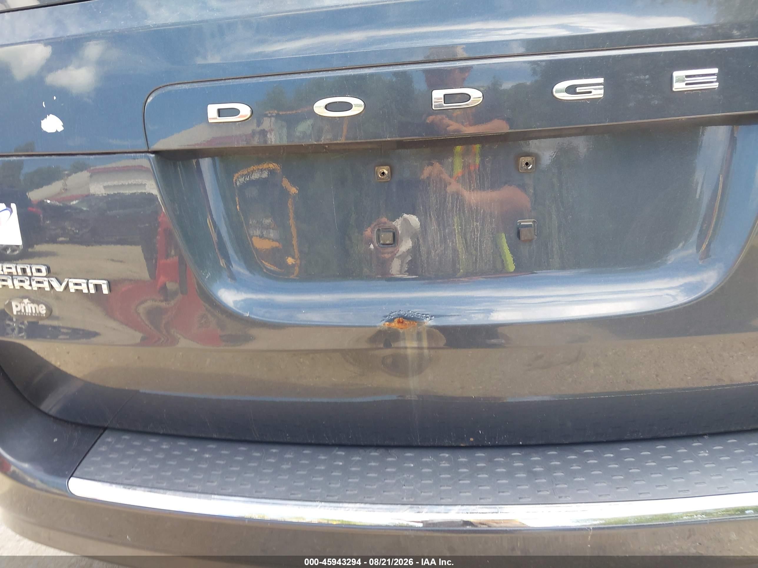 2013 Dodge Grand Caravan Sxt Dark Blue vin: 2C4RDGCG0DR607783