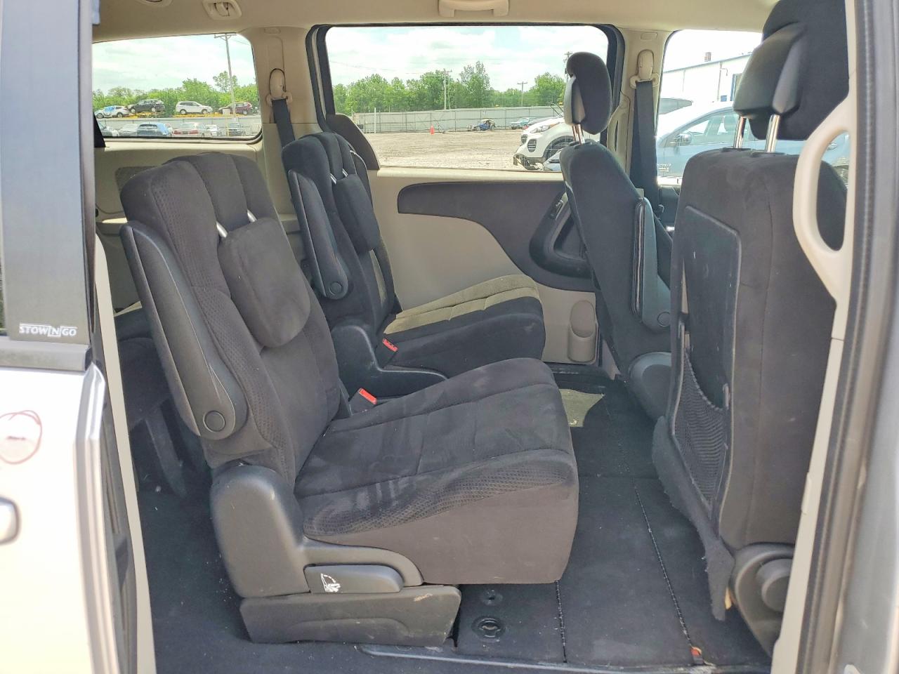 2013 Dodge Grand Caravan Sxt Gray vin: 2C4RDGCG0DR628567