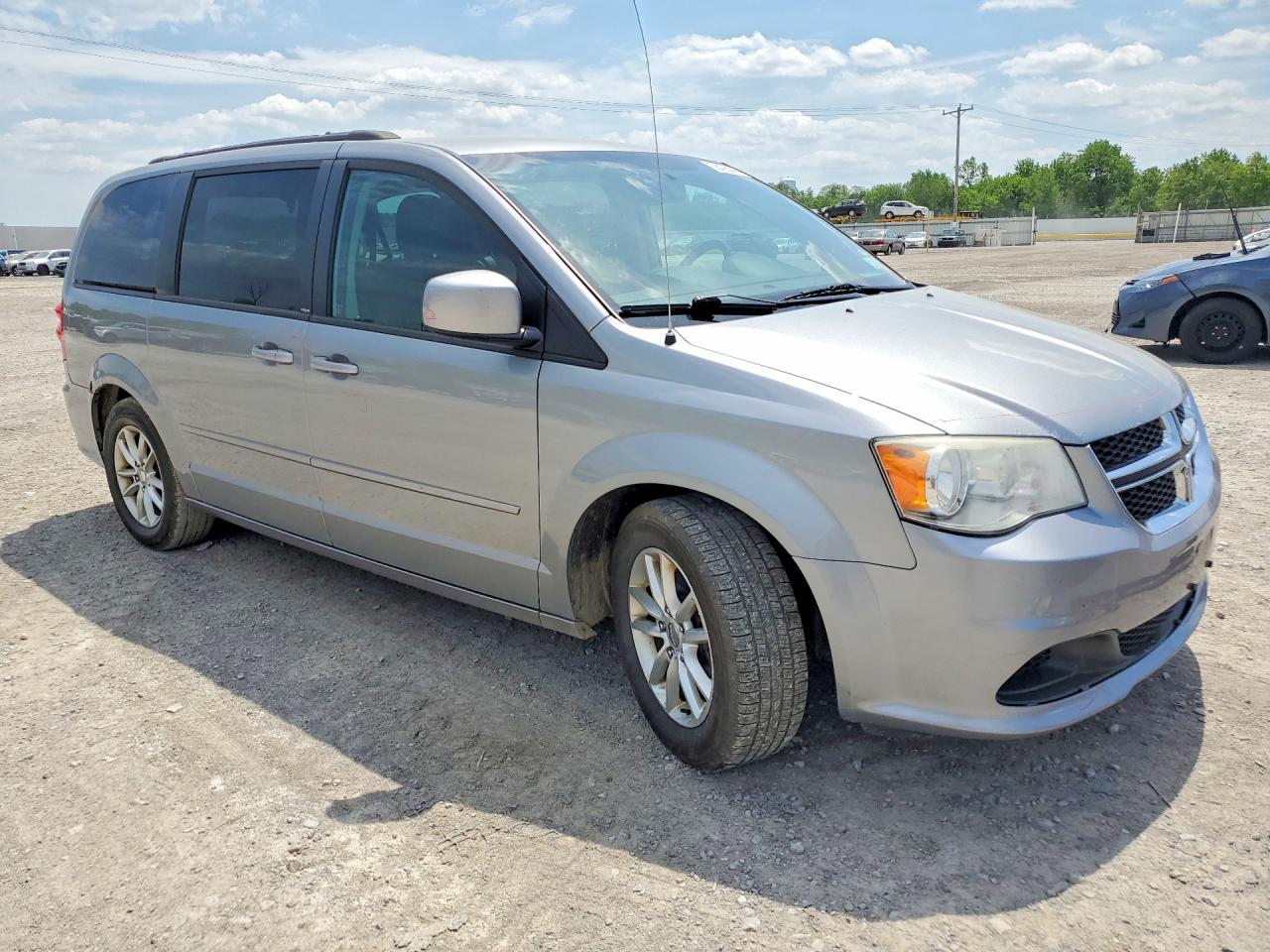 2013 Dodge Grand Caravan Sxt Gray vin: 2C4RDGCG0DR628567