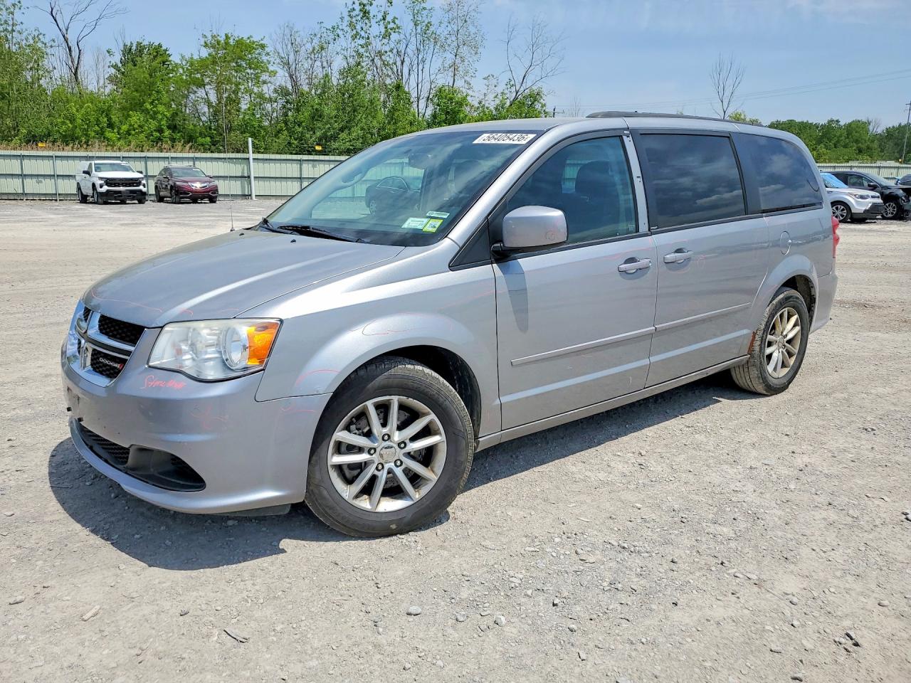 2013 Dodge Grand Caravan Sxt Gray vin: 2C4RDGCG0DR628567