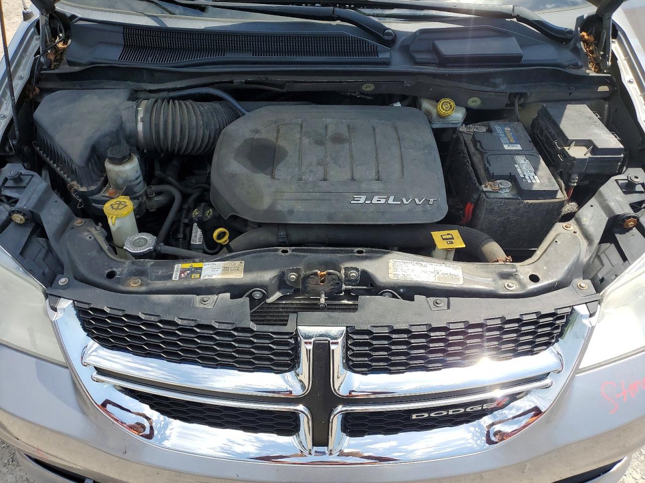 2013 Dodge Grand Caravan Sxt Gray vin: 2C4RDGCG0DR628567