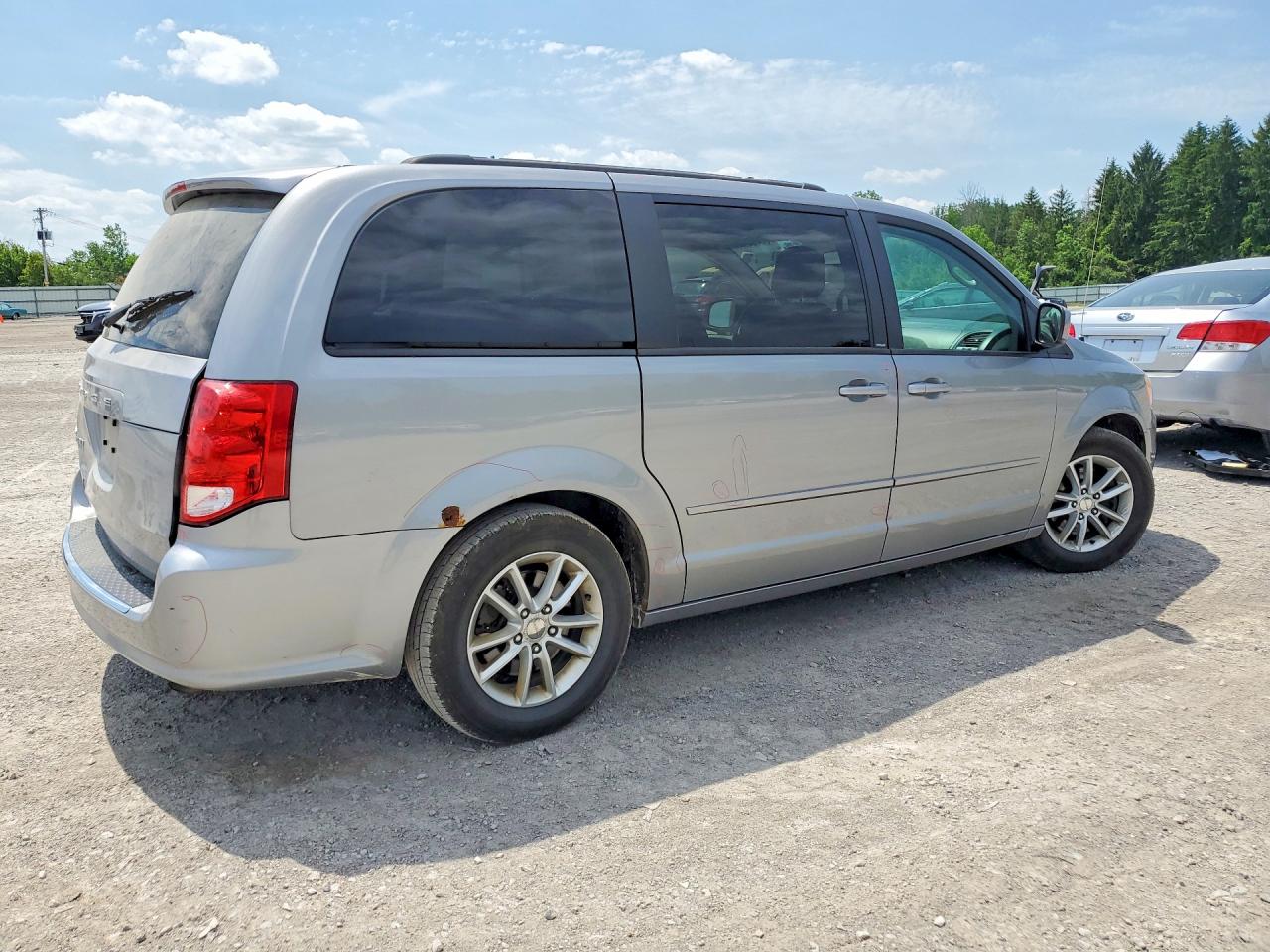 2013 Dodge Grand Caravan Sxt Gray vin: 2C4RDGCG0DR628567