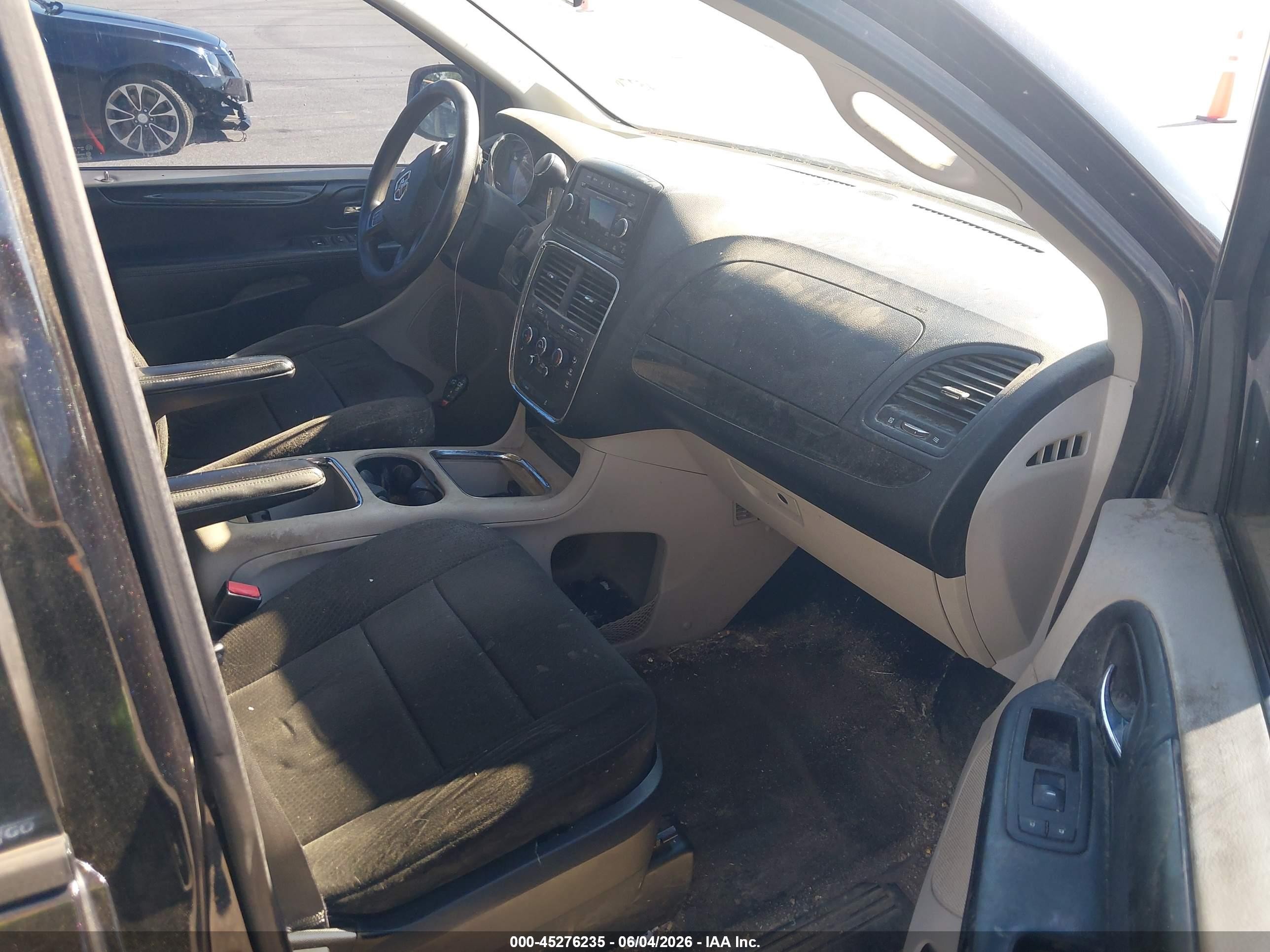 2013 Dodge Grand Caravan Sxt Черный vin: 2C4RDGCG0DR692317