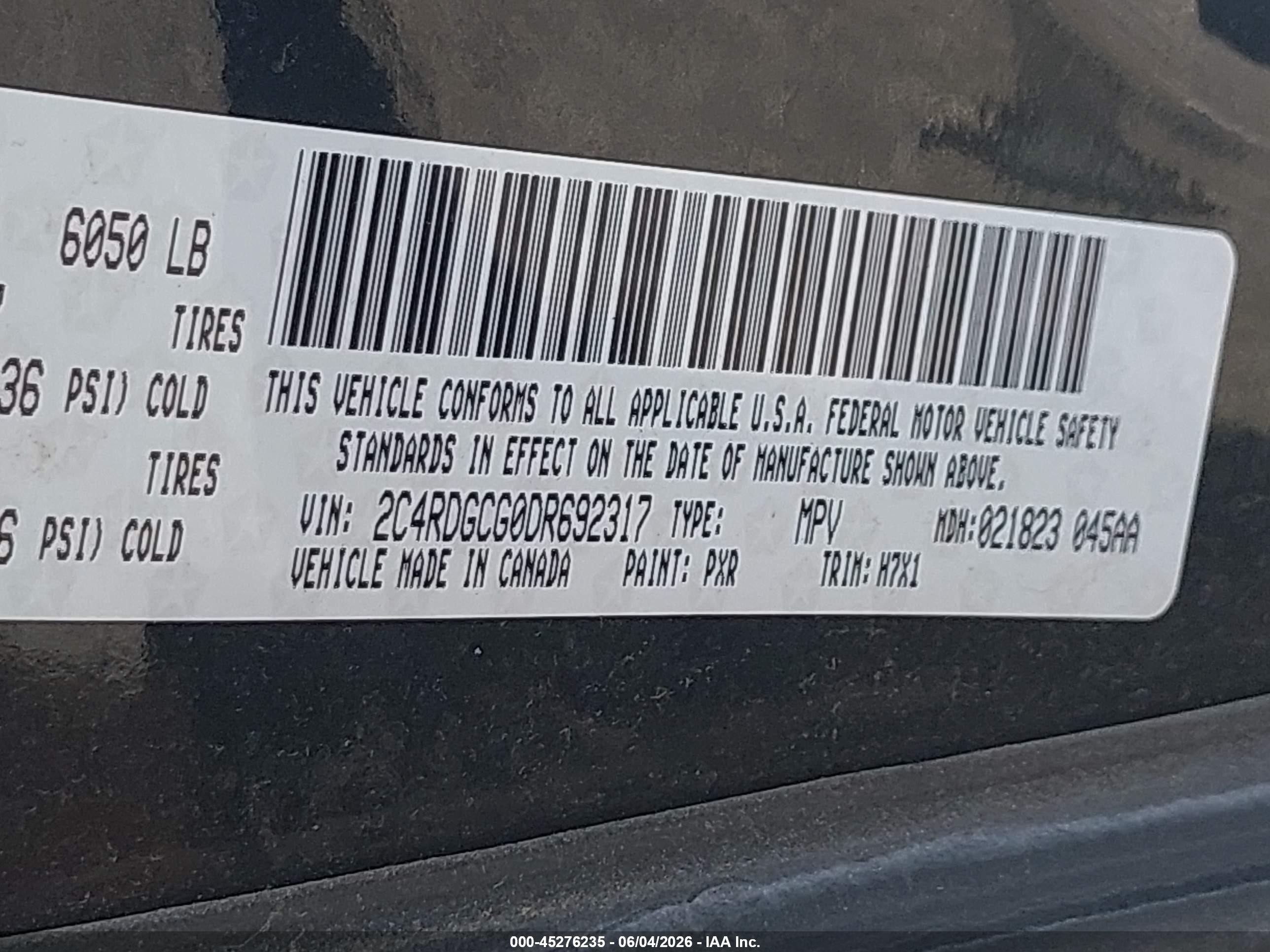 2013 Dodge Grand Caravan Sxt Черный vin: 2C4RDGCG0DR692317