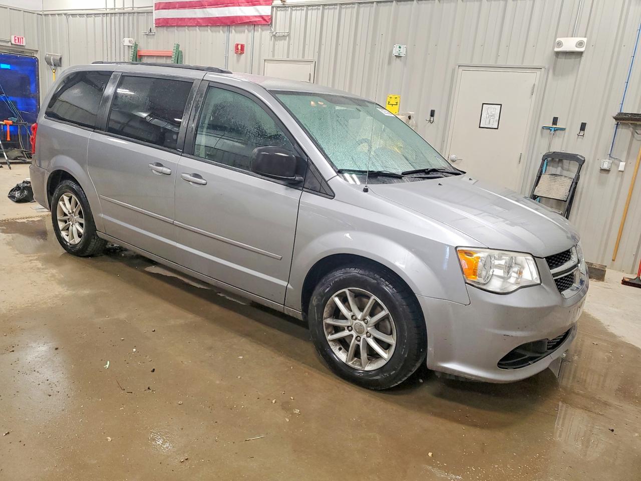 2013 Dodge Grand Caravan Sxt Silver vin: 2C4RDGCG0DR710881