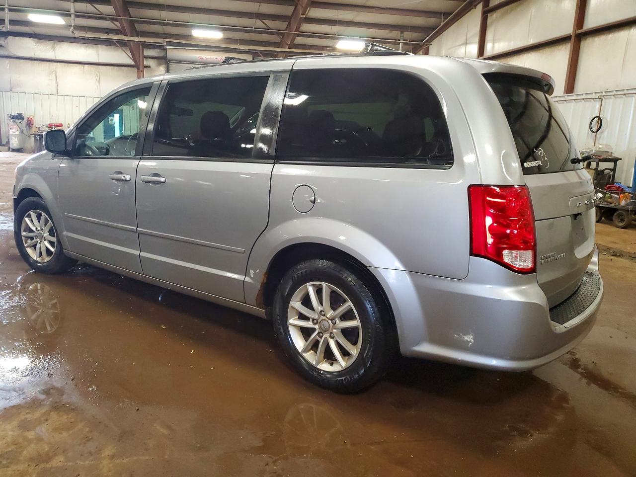 2013 Dodge Grand Caravan Sxt Silver vin: 2C4RDGCG0DR733612