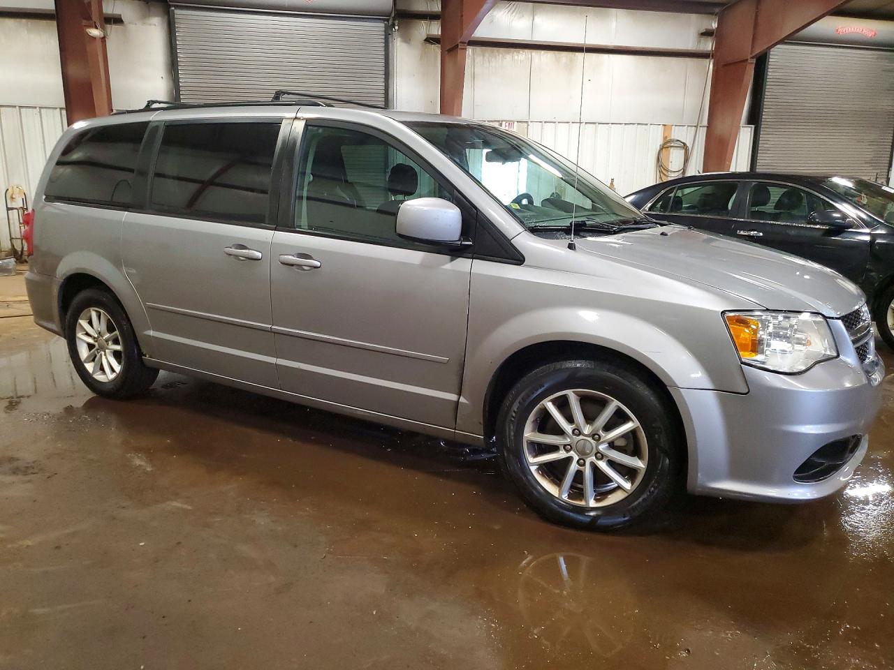 2013 Dodge Grand Caravan Sxt Silver vin: 2C4RDGCG0DR733612