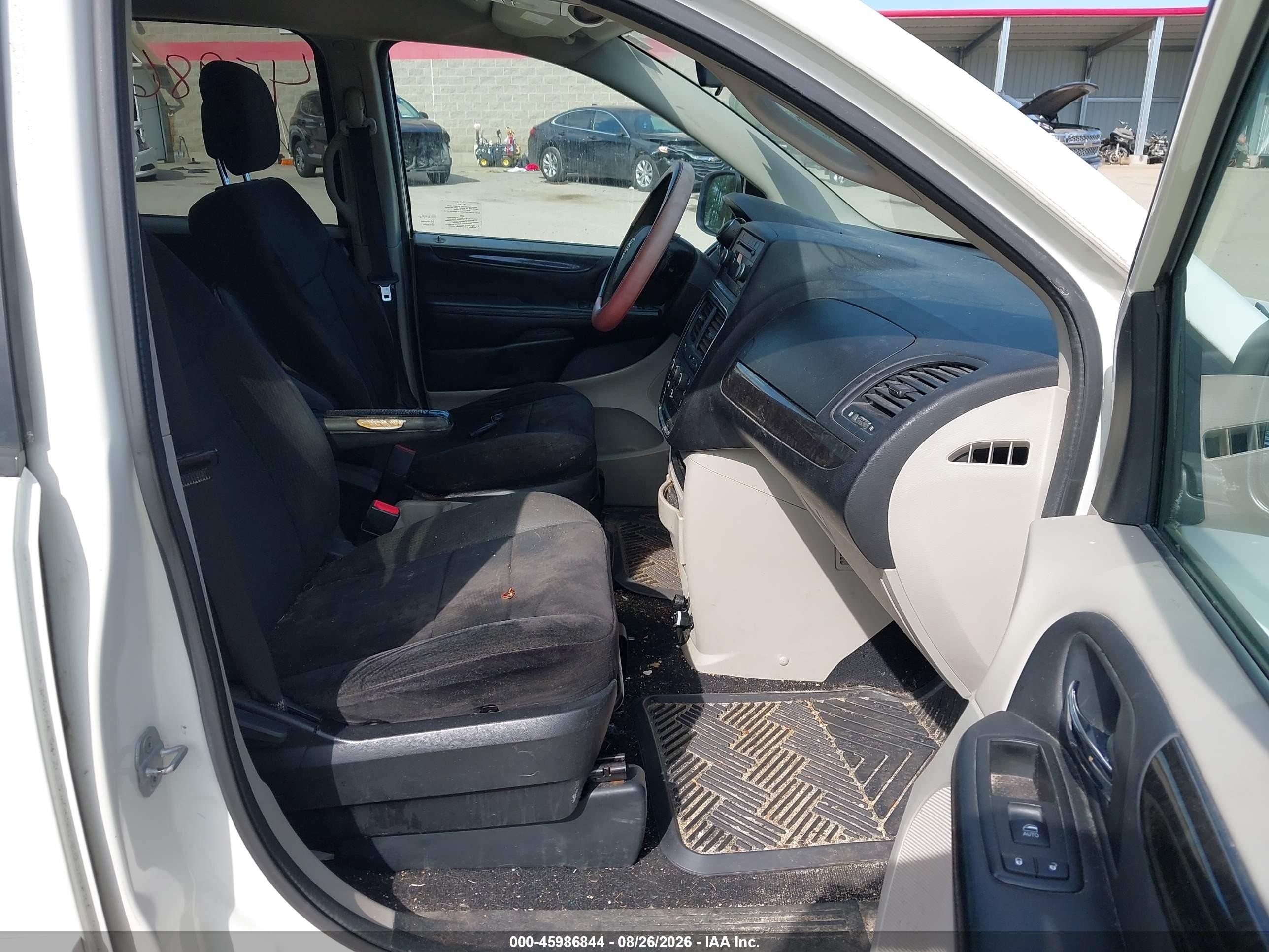 2013 Dodge Grand Caravan Sxt Белый vin: 2C4RDGCG0DR748532