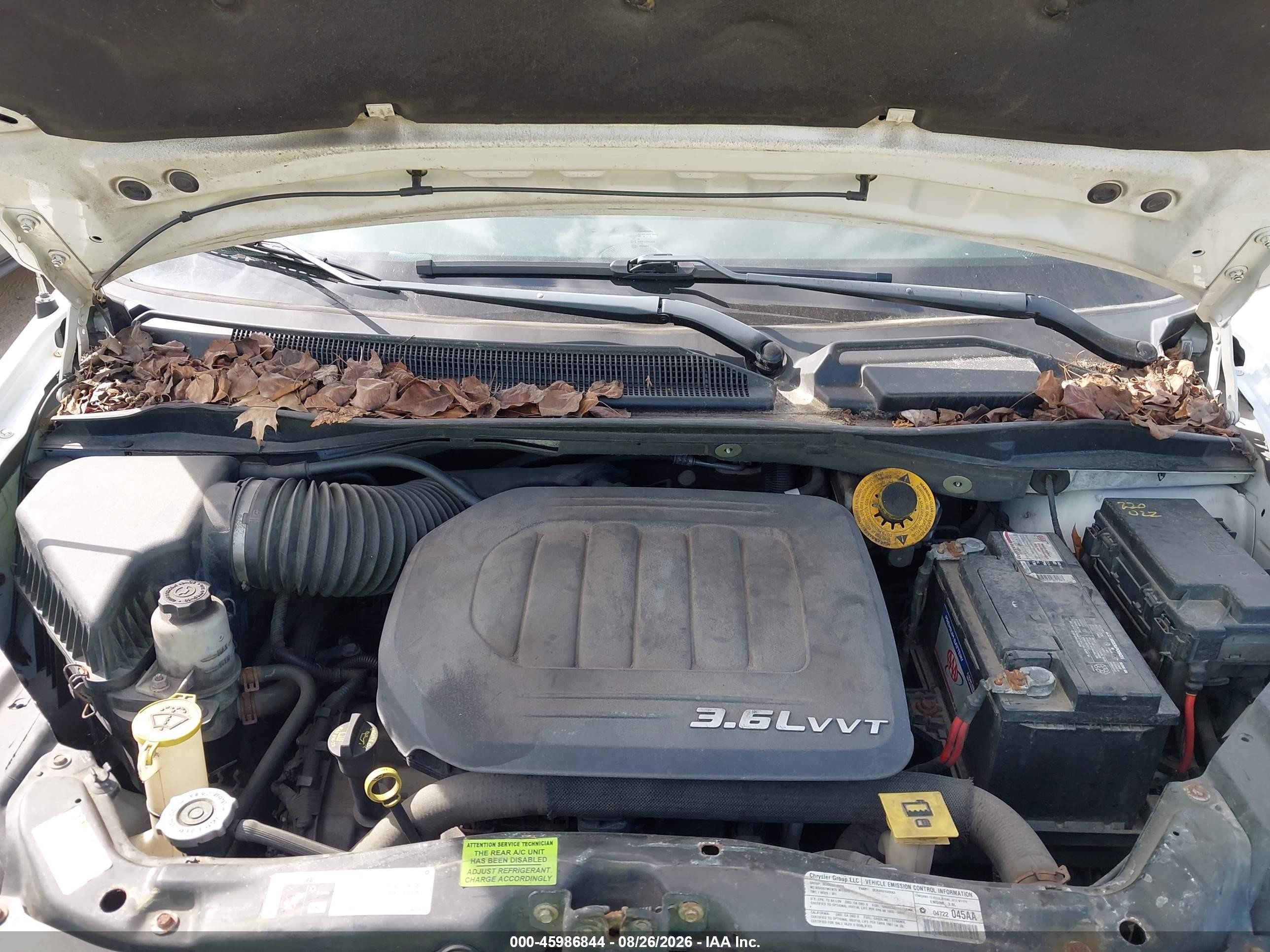 2013 Dodge Grand Caravan Sxt Белый vin: 2C4RDGCG0DR748532
