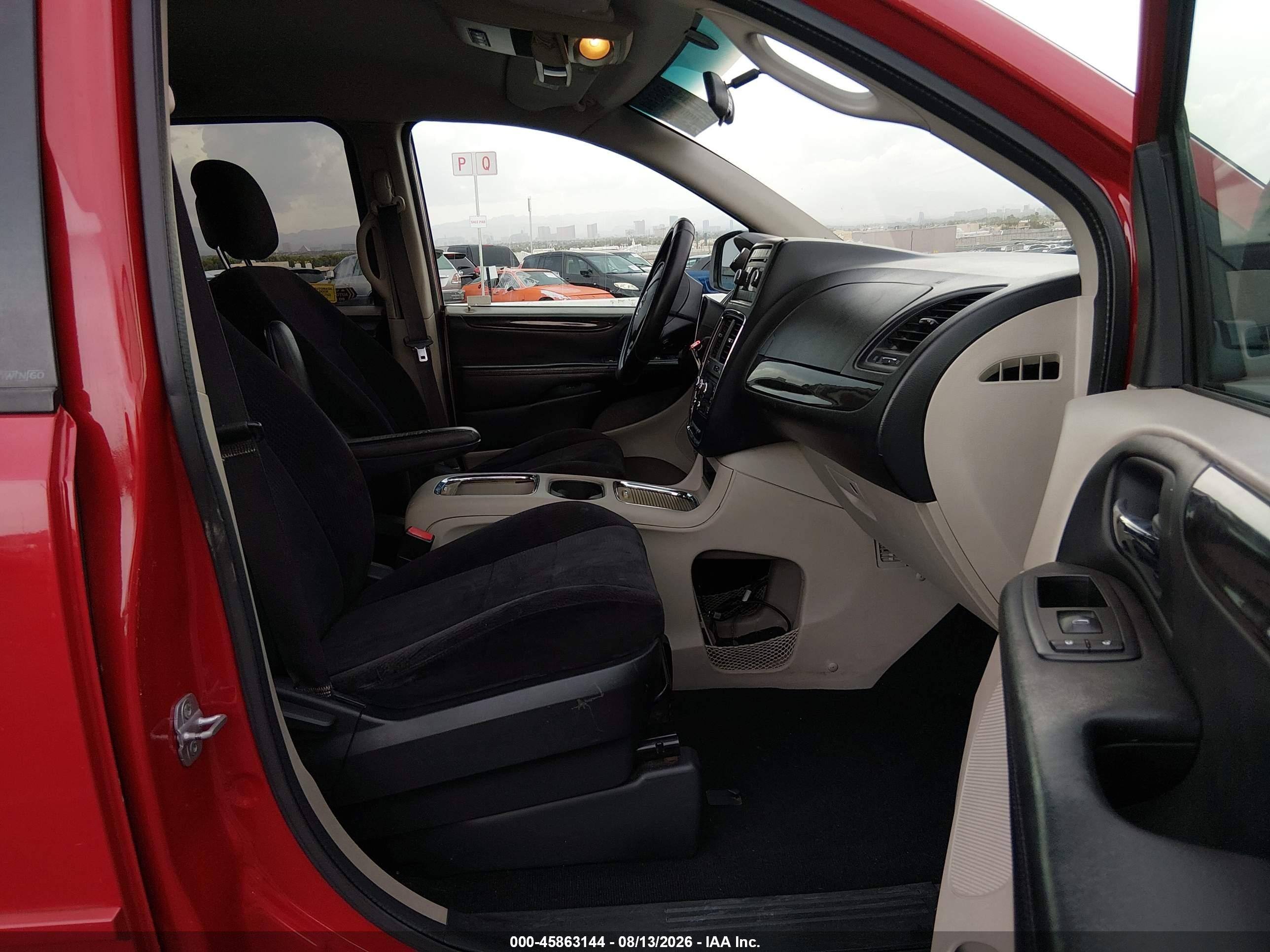 2013 Dodge Grand Caravan Sxt Red vin: 2C4RDGCG0DR770417