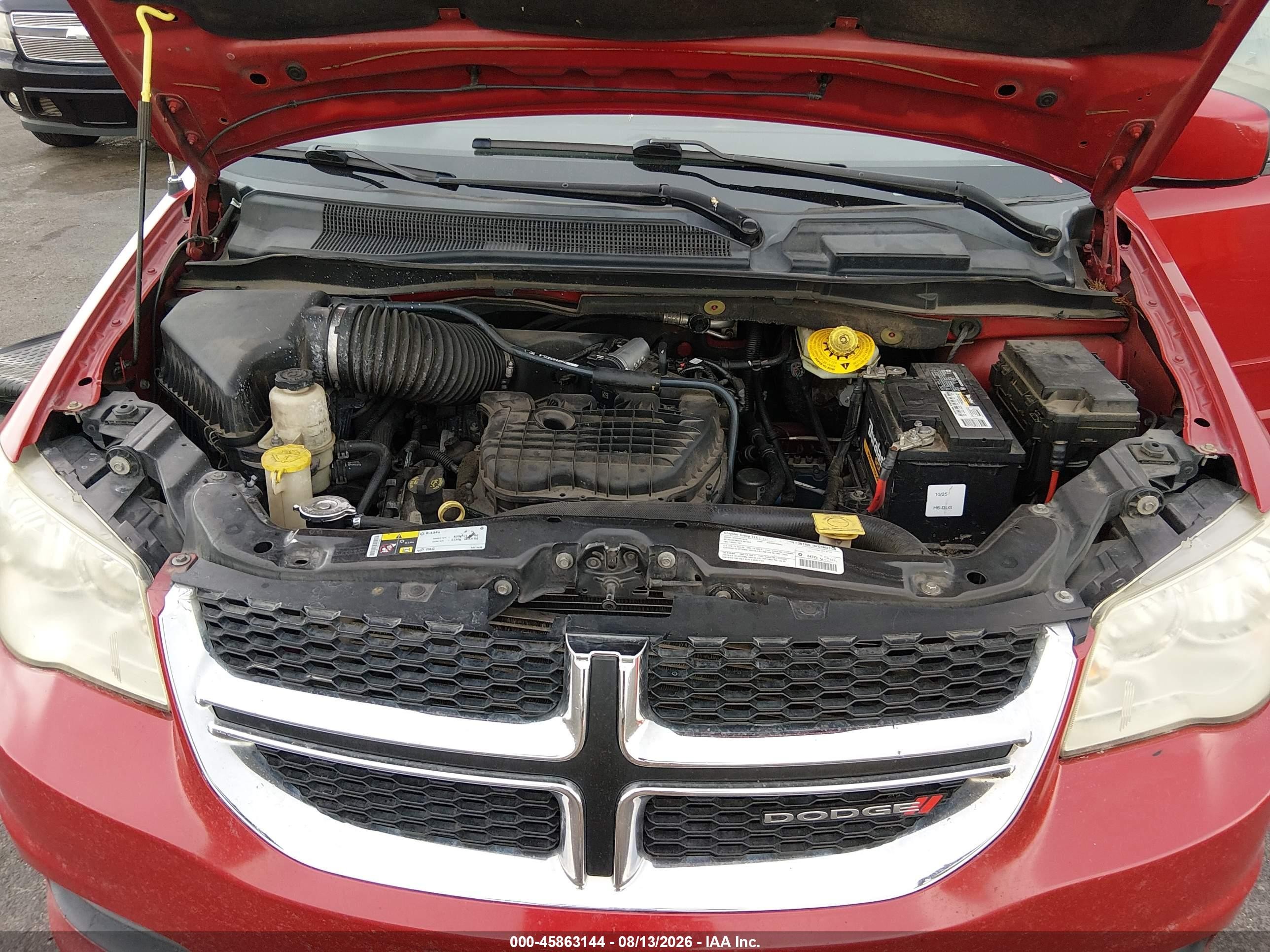 2013 Dodge Grand Caravan Sxt Red vin: 2C4RDGCG0DR770417