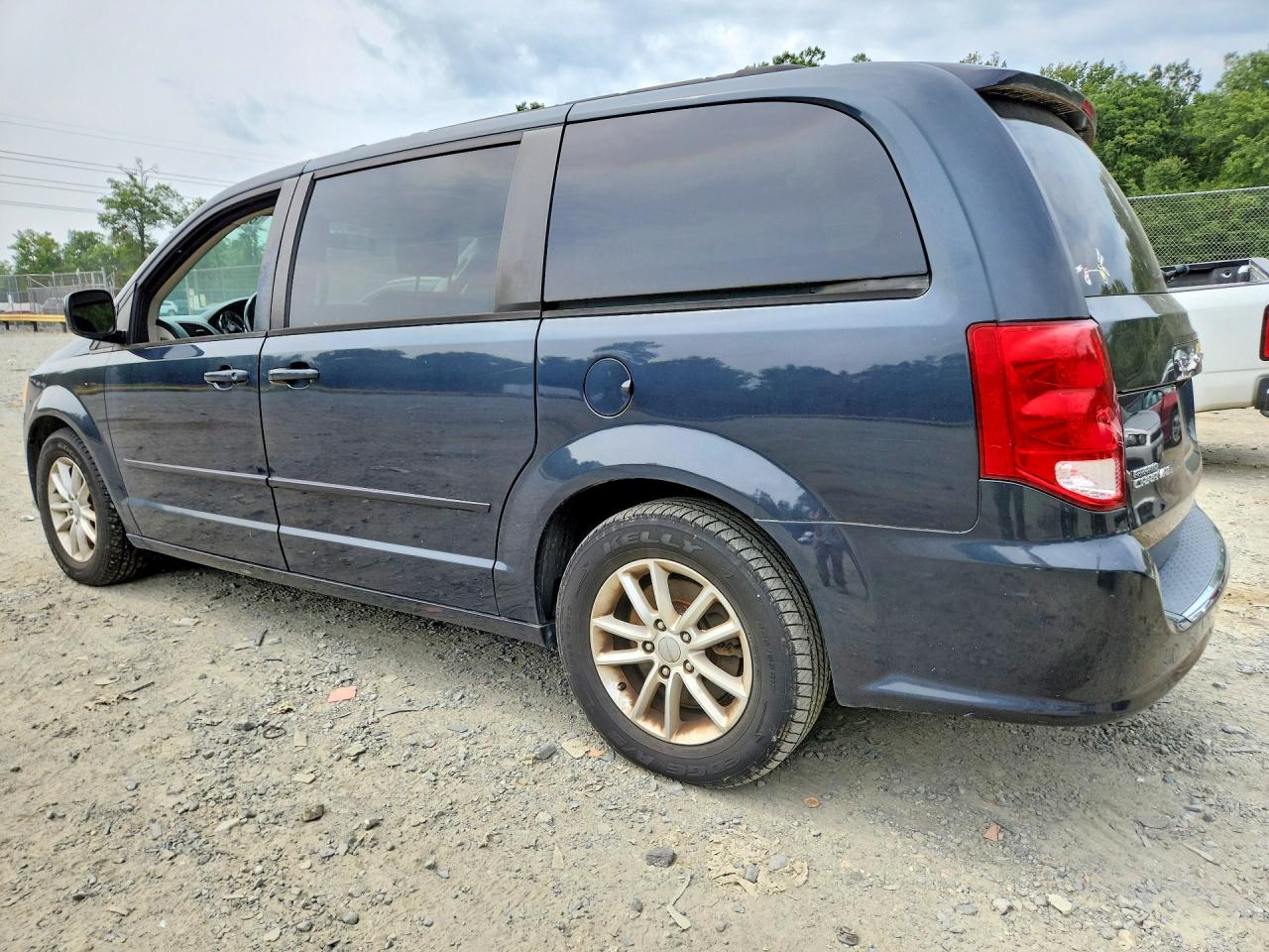2013 Dodge Grand Caravan Sxt Blue vin: 2C4RDGCG0DR791087
