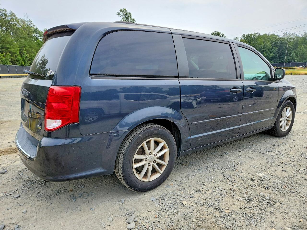 2013 Dodge Grand Caravan Sxt Blue vin: 2C4RDGCG0DR791087