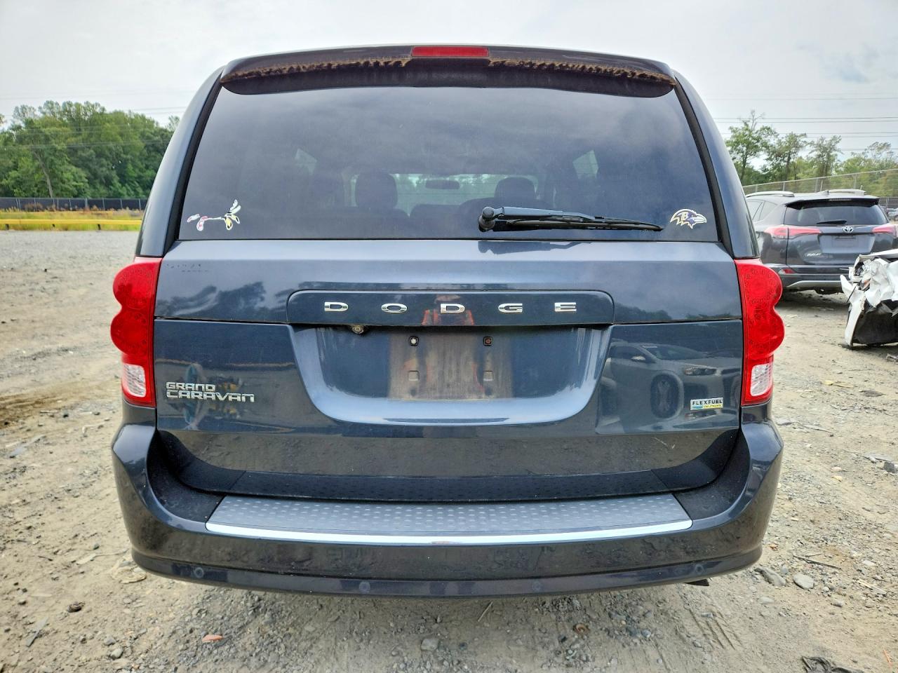 2013 Dodge Grand Caravan Sxt Blue vin: 2C4RDGCG0DR791087