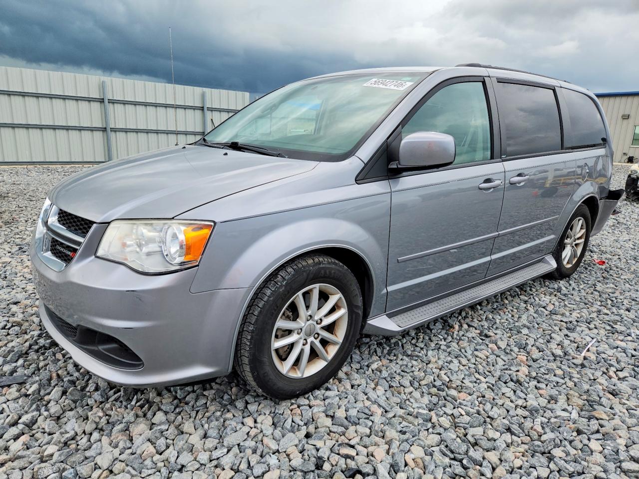 2013 Dodge Grand Caravan Sxt Silver vin: 2C4RDGCG0DR800662