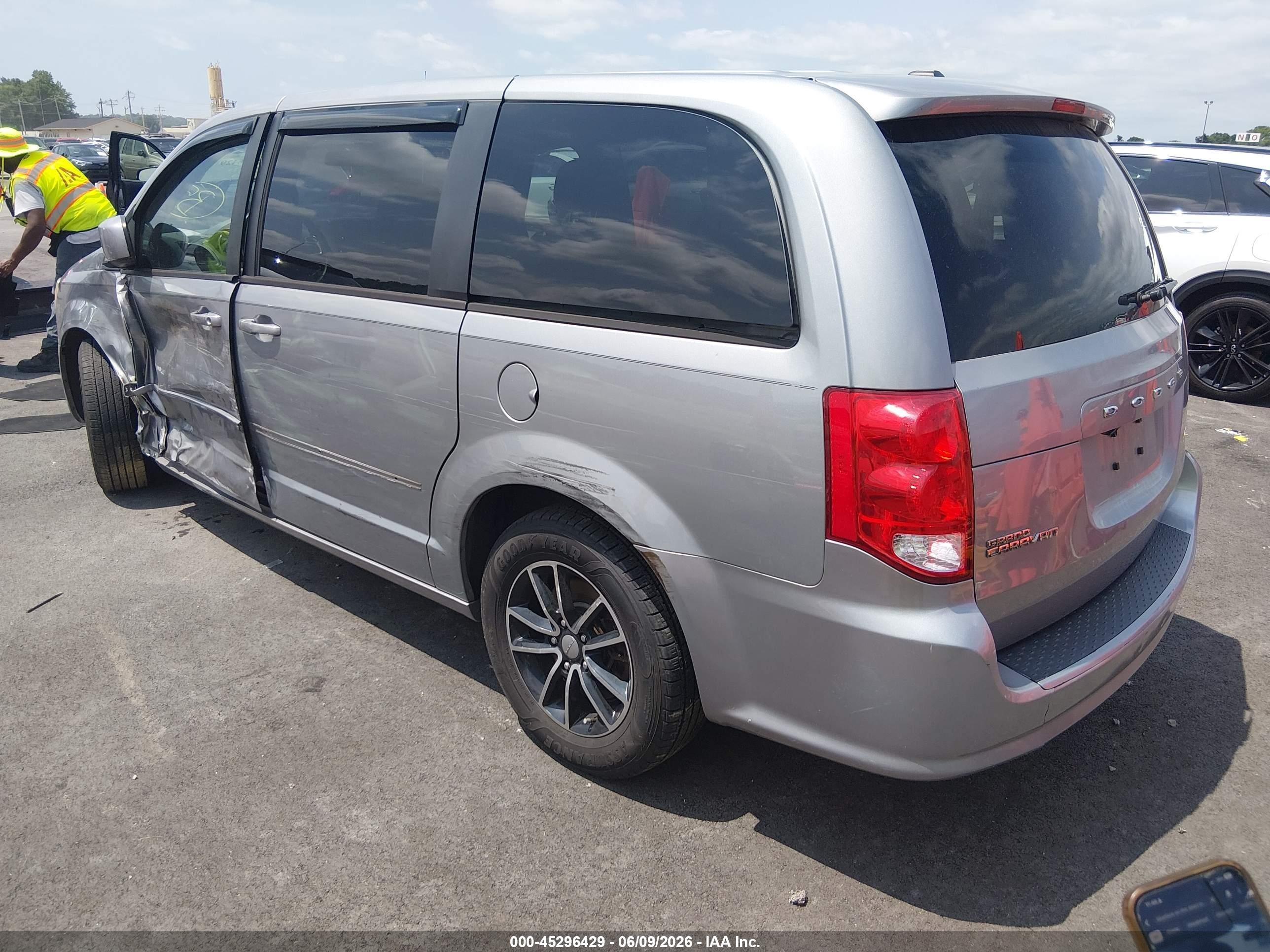 2014 Dodge Grand Caravan Sxt Серый vin: 2C4RDGCG0ER137188