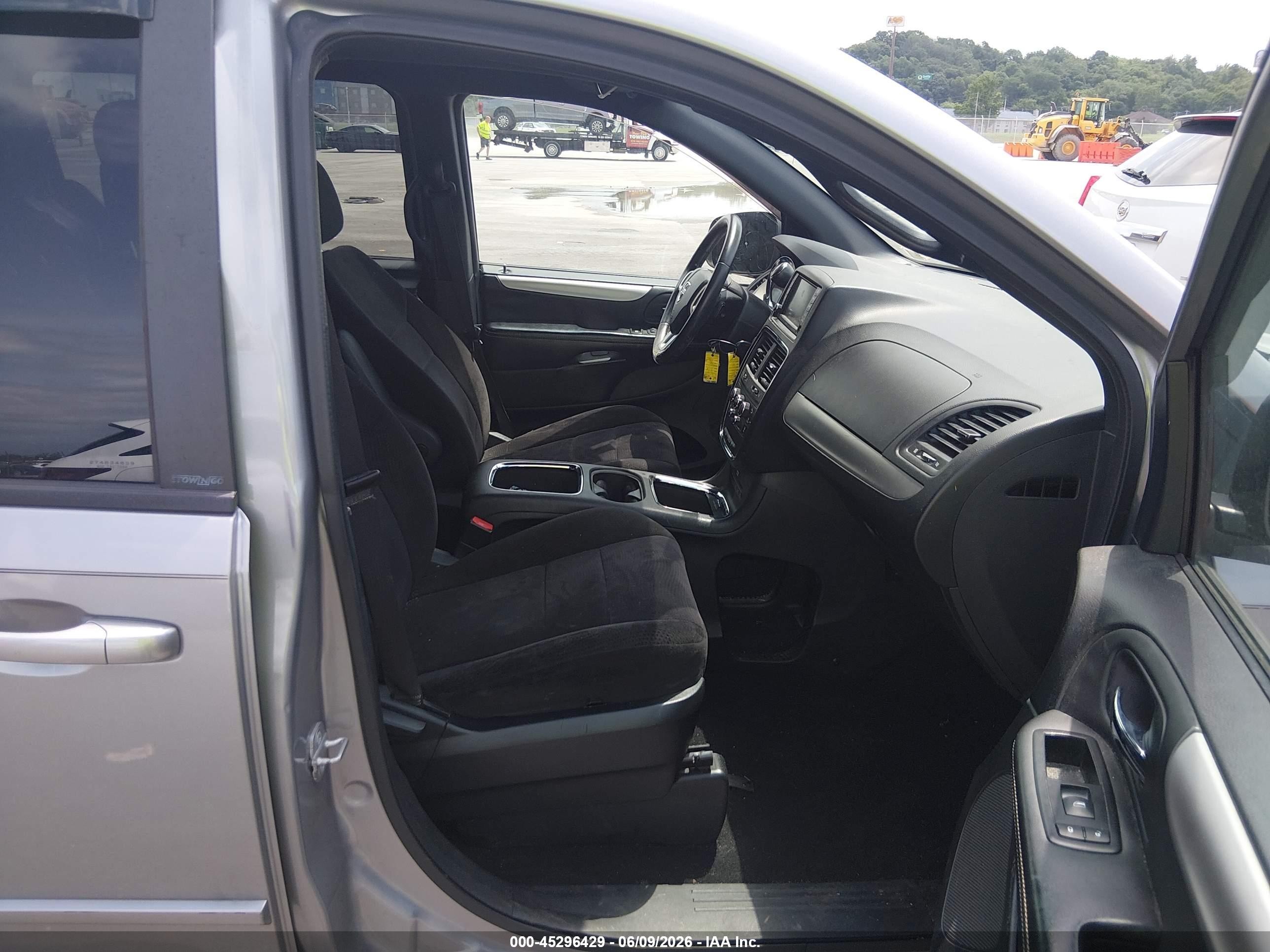 2014 Dodge Grand Caravan Sxt Серый vin: 2C4RDGCG0ER137188