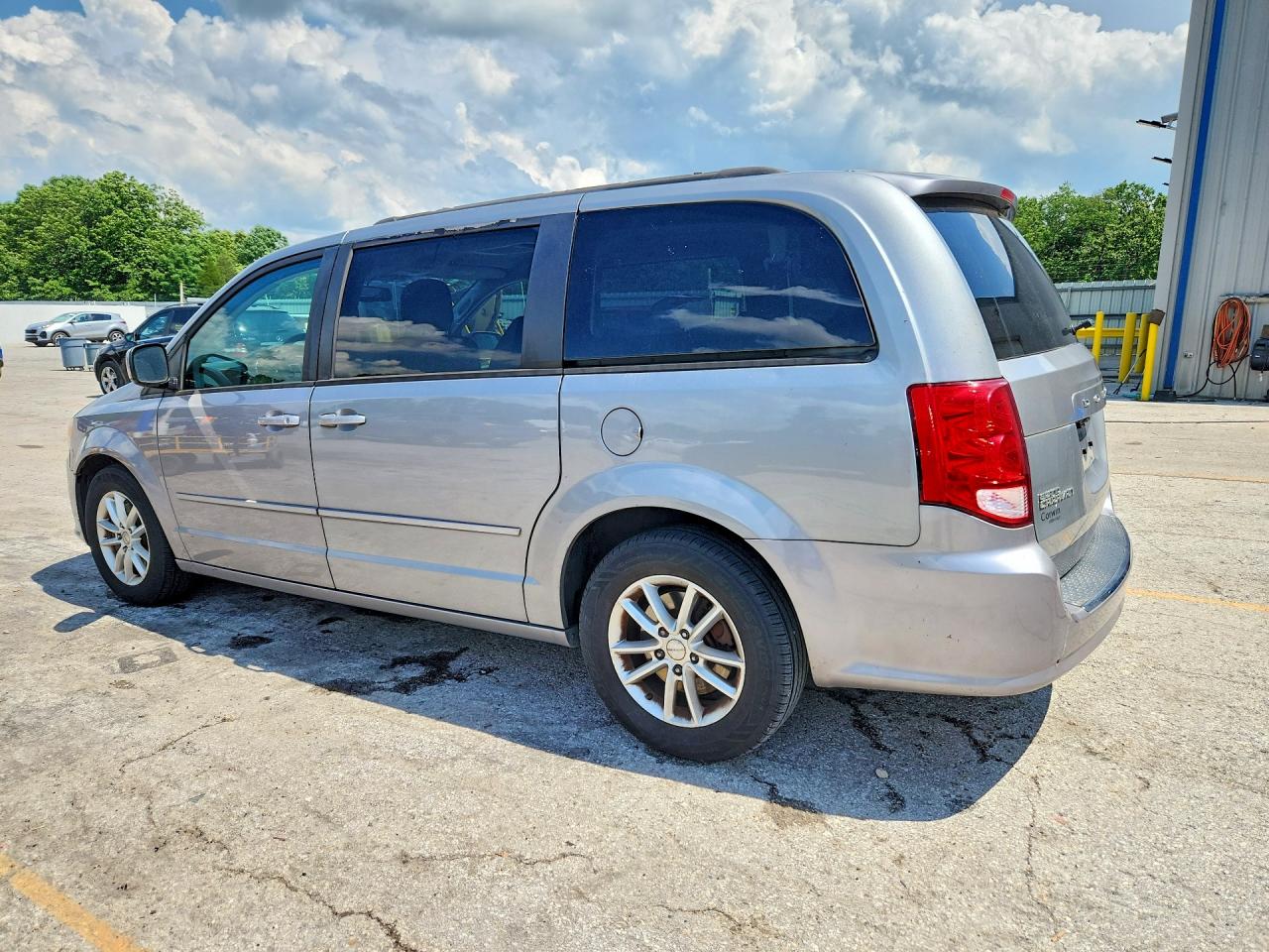 2014 Dodge Grand Caravan Sxt Silver vin: 2C4RDGCG0ER170269