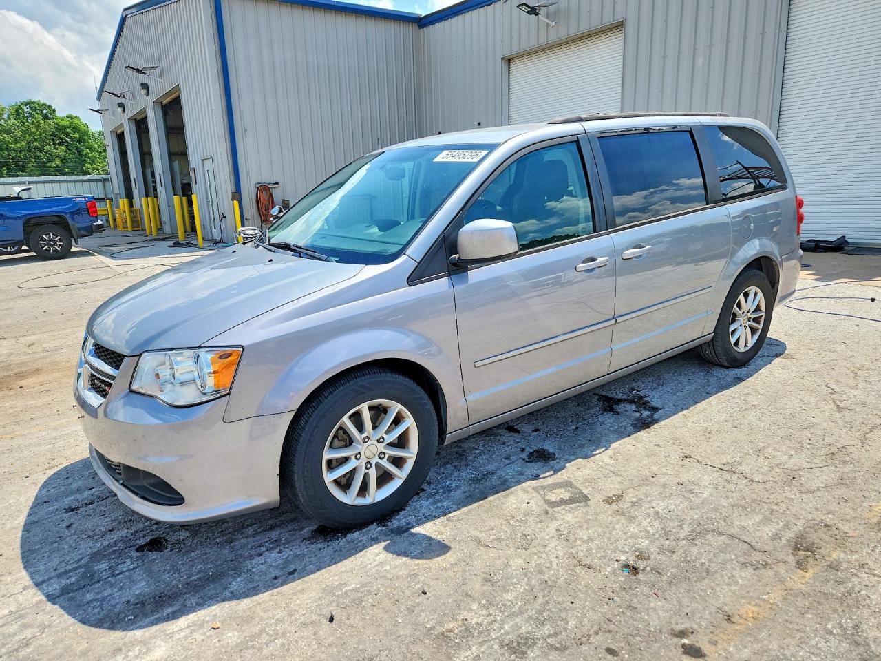 2014 Dodge Grand Caravan Sxt Silver vin: 2C4RDGCG0ER170269