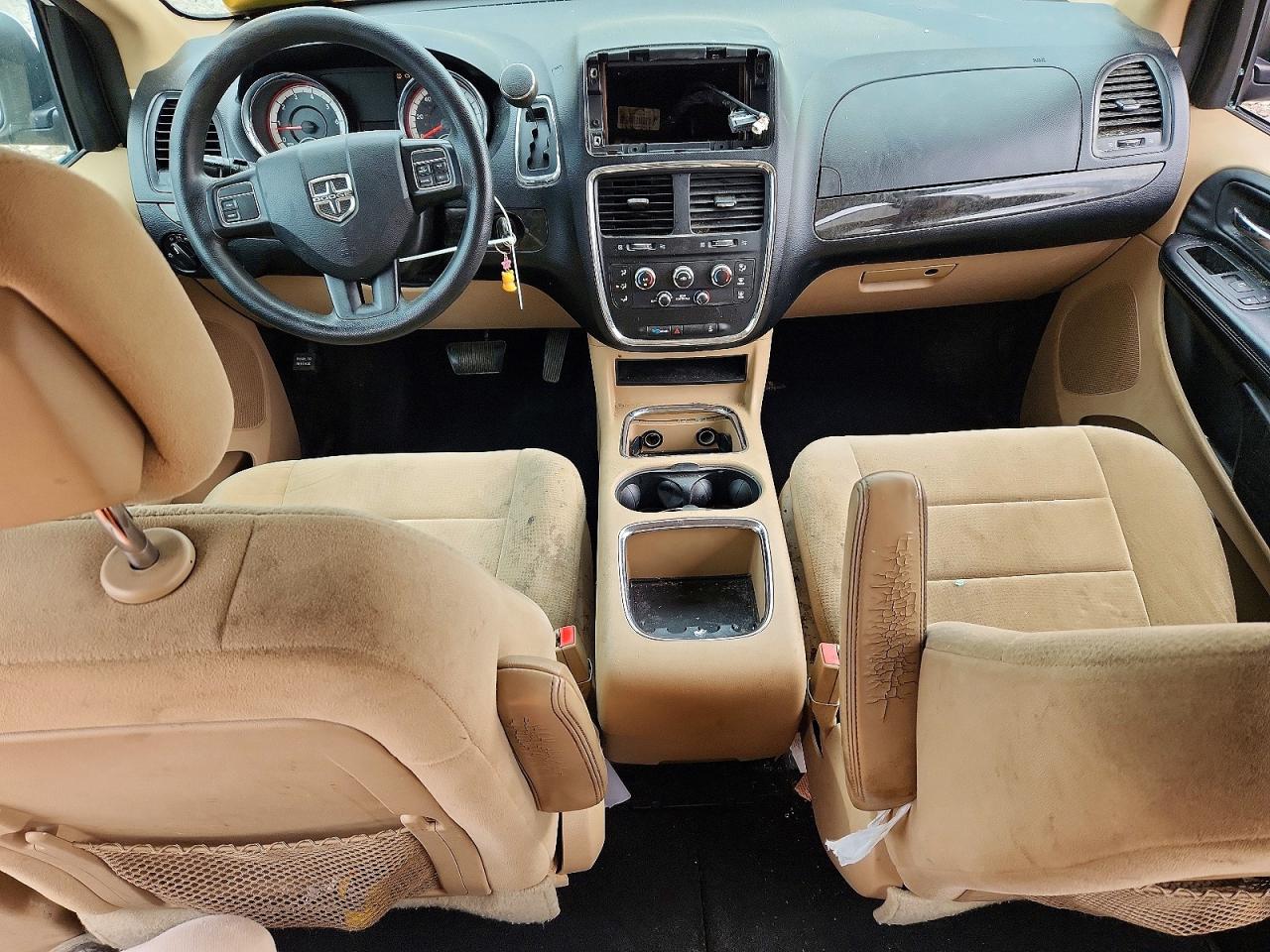 2014 Dodge Grand Caravan Sxt Белый vin: 2C4RDGCG0ER213430