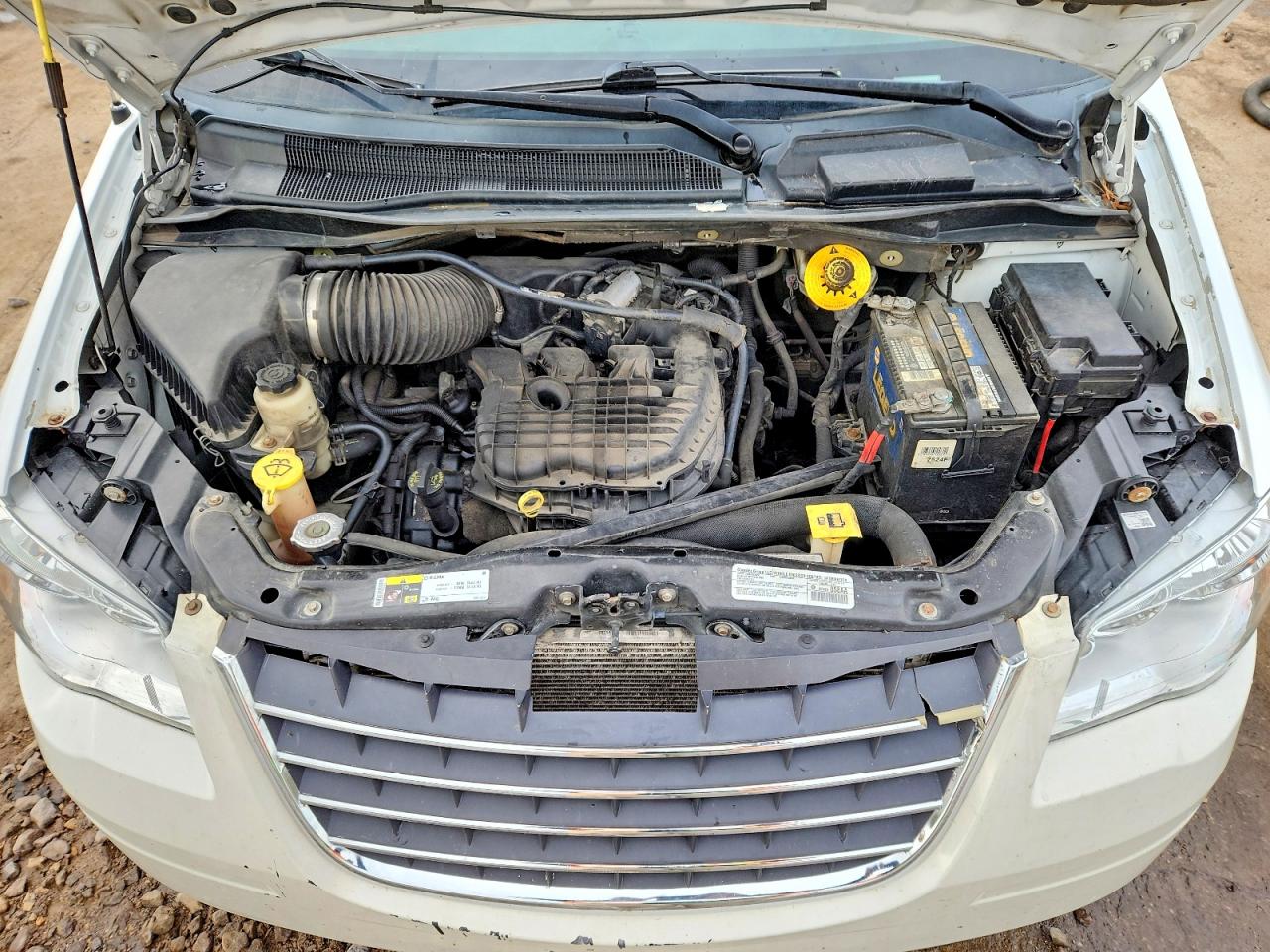 2014 Dodge Grand Caravan Sxt Белый vin: 2C4RDGCG0ER213430
