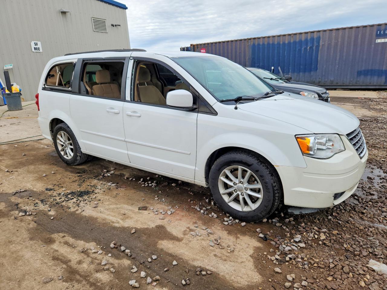 2014 Dodge Grand Caravan Sxt Белый vin: 2C4RDGCG0ER213430