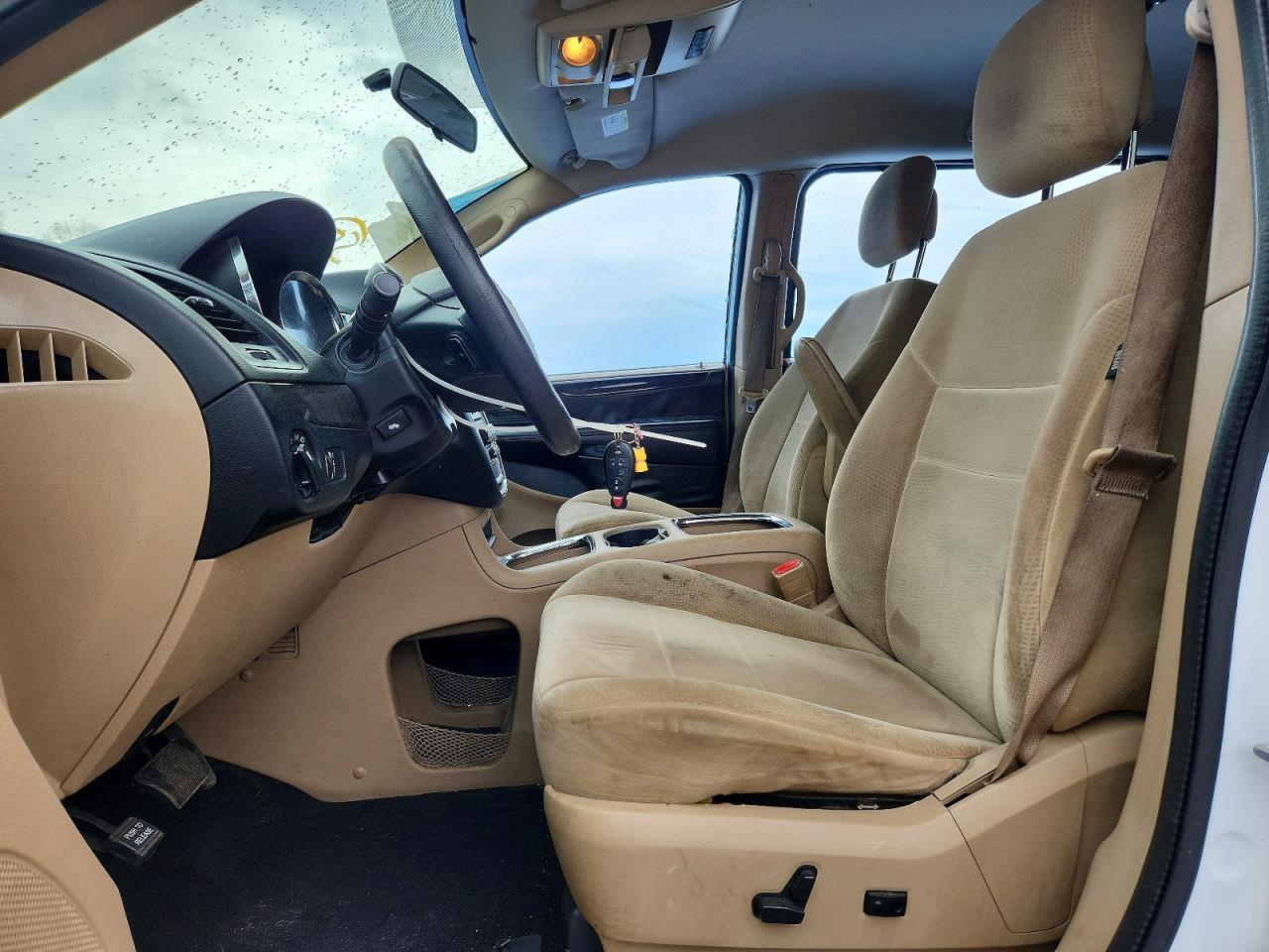 2014 Dodge Grand Caravan Sxt Белый vin: 2C4RDGCG0ER213430