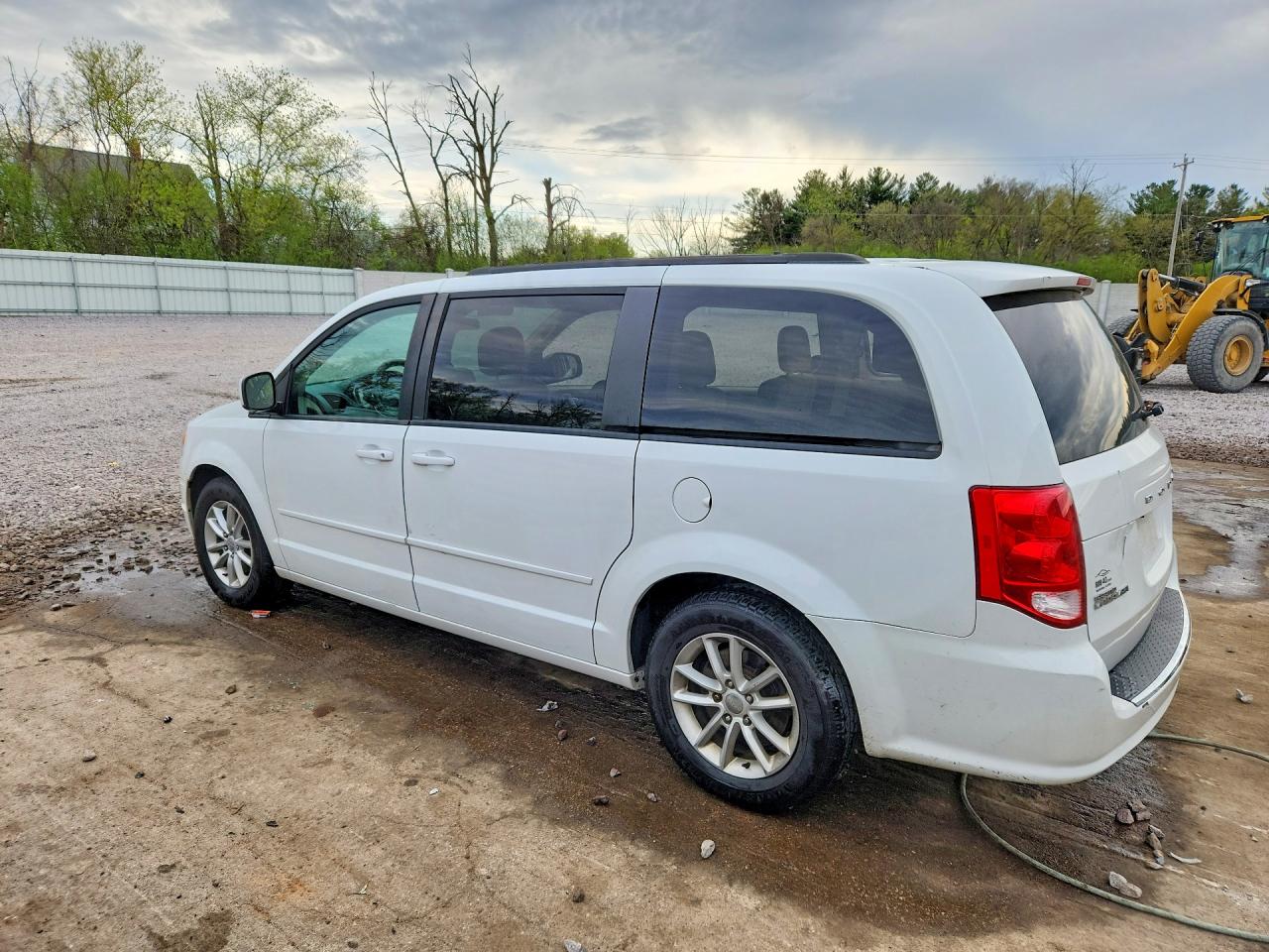 2014 Dodge Grand Caravan Sxt Белый vin: 2C4RDGCG0ER213430