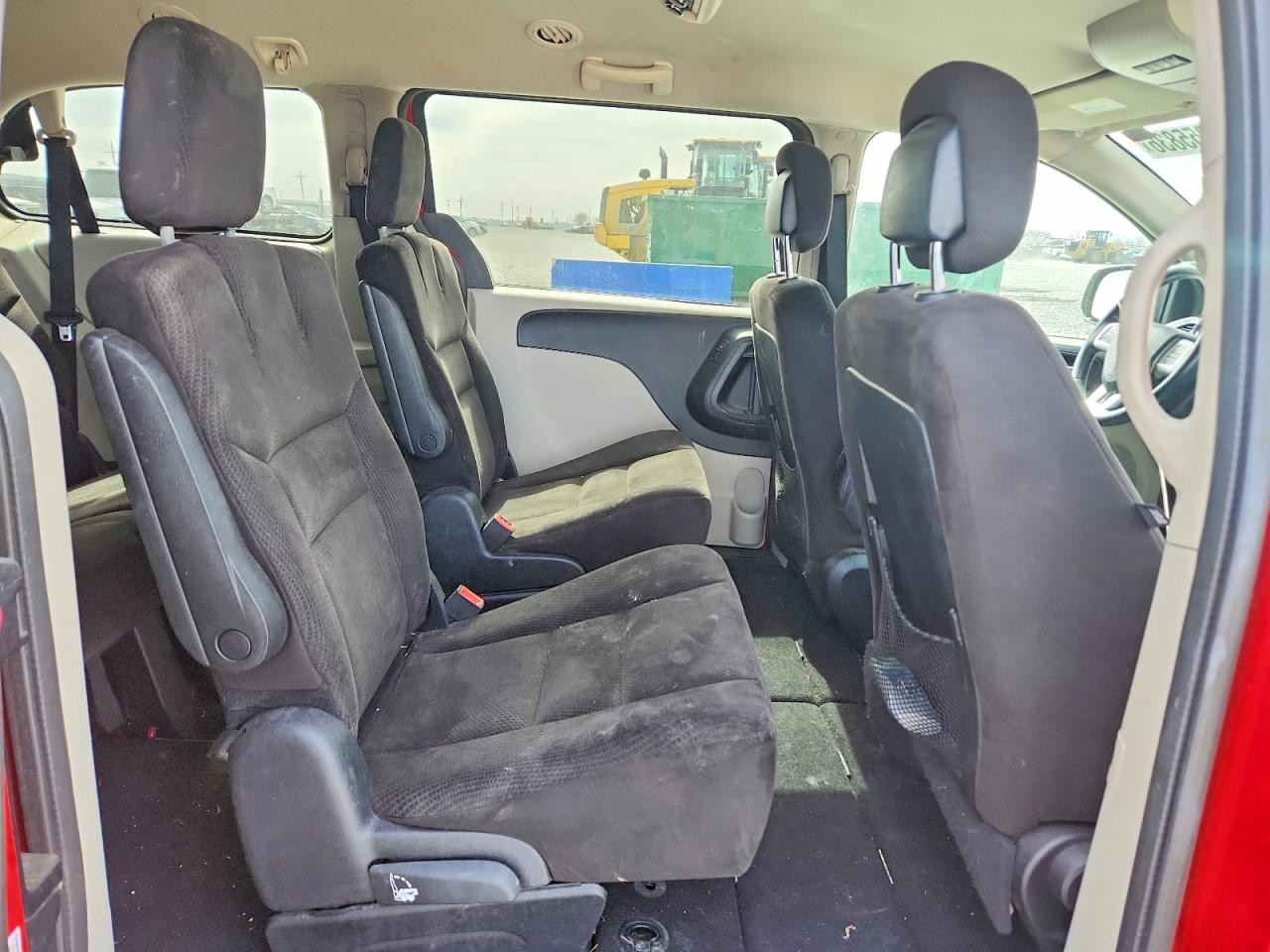 2014 Dodge Grand Caravan Sxt Red vin: 2C4RDGCG0ER239803