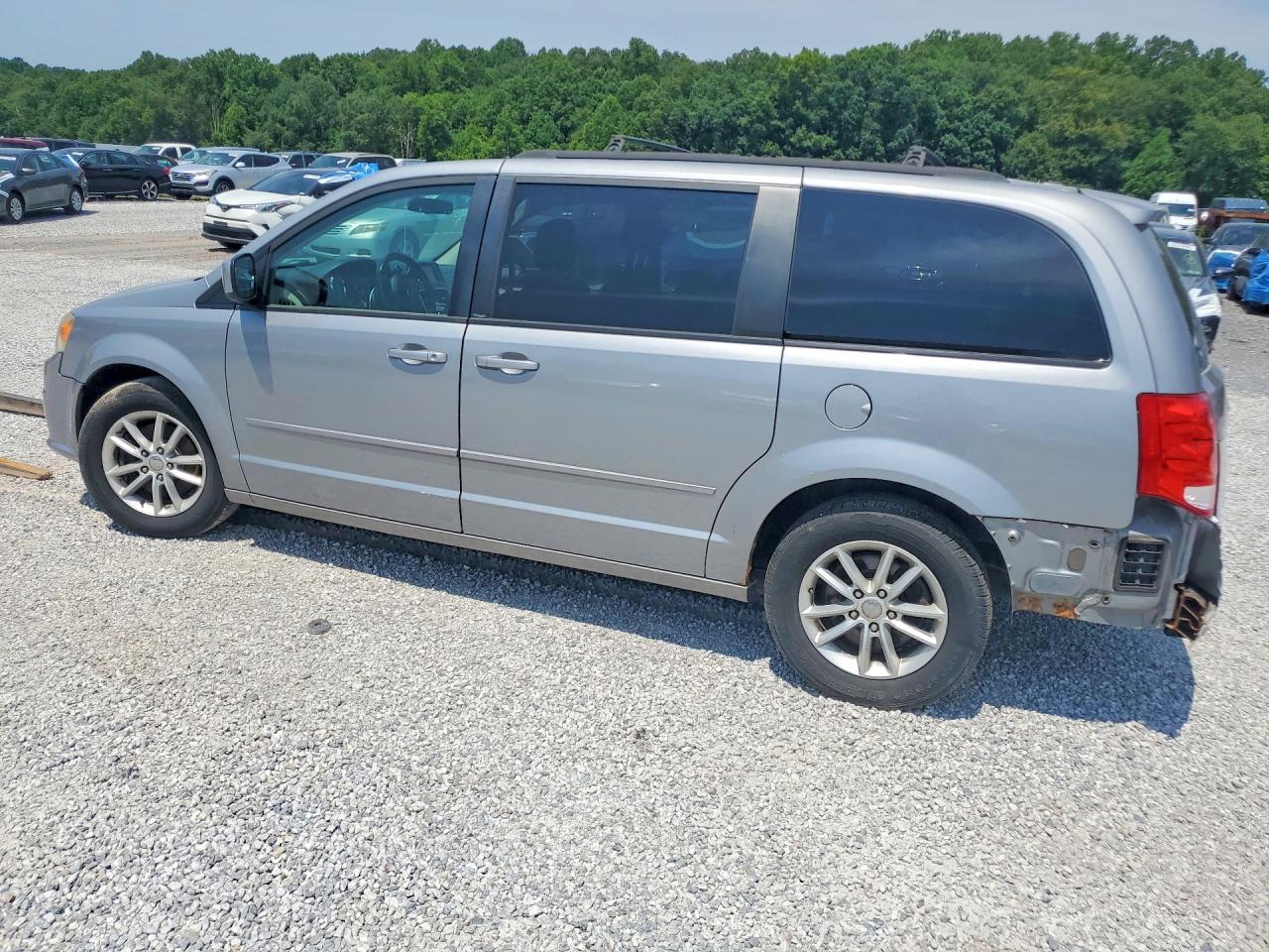 2014 Dodge Grand Caravan Sxt Gray vin: 2C4RDGCG0ER253152