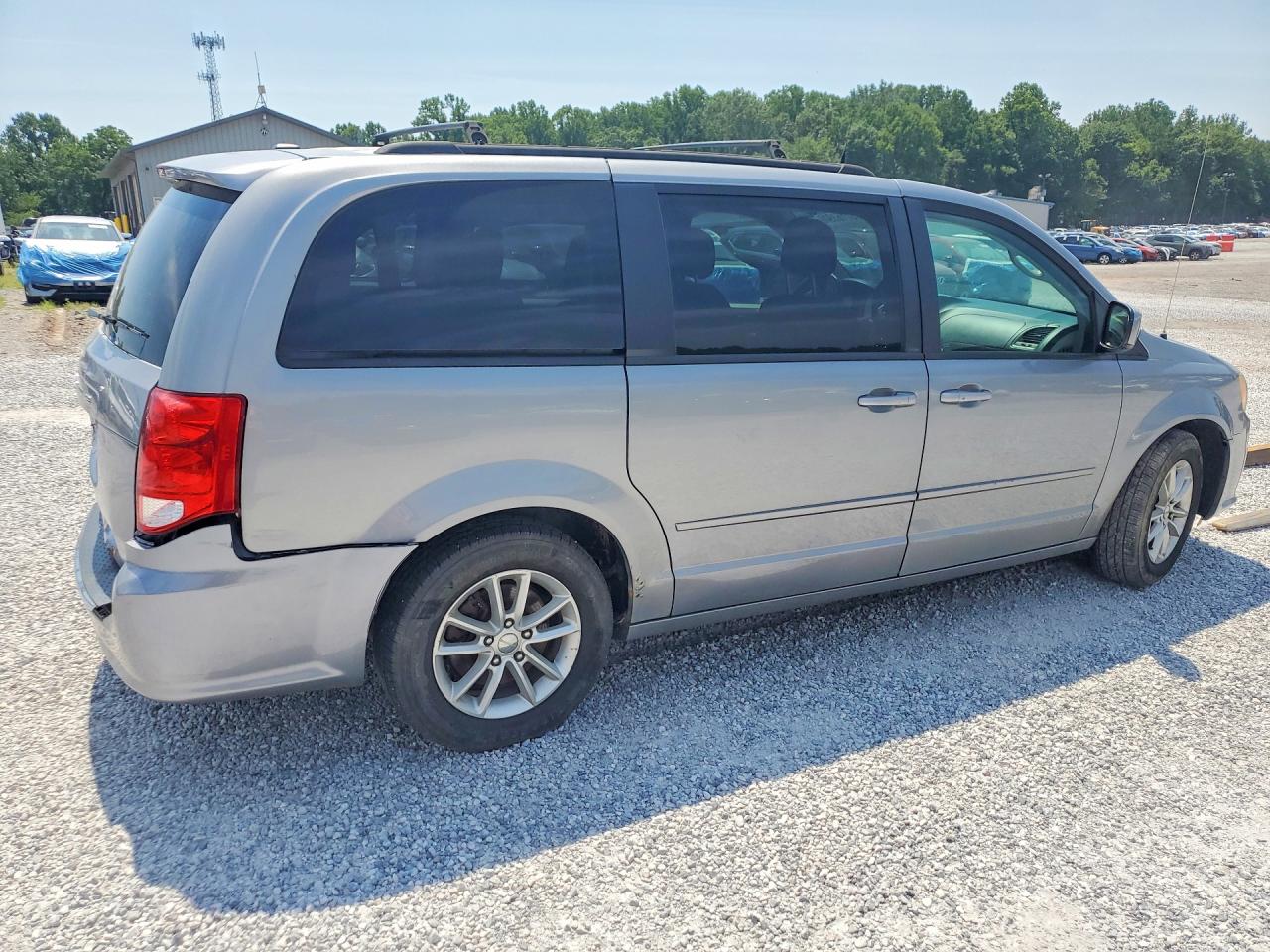 2014 Dodge Grand Caravan Sxt Gray vin: 2C4RDGCG0ER253152