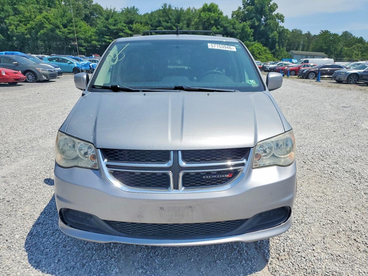 2014 Dodge Grand Caravan Sxt Gray vin: 2C4RDGCG0ER253152