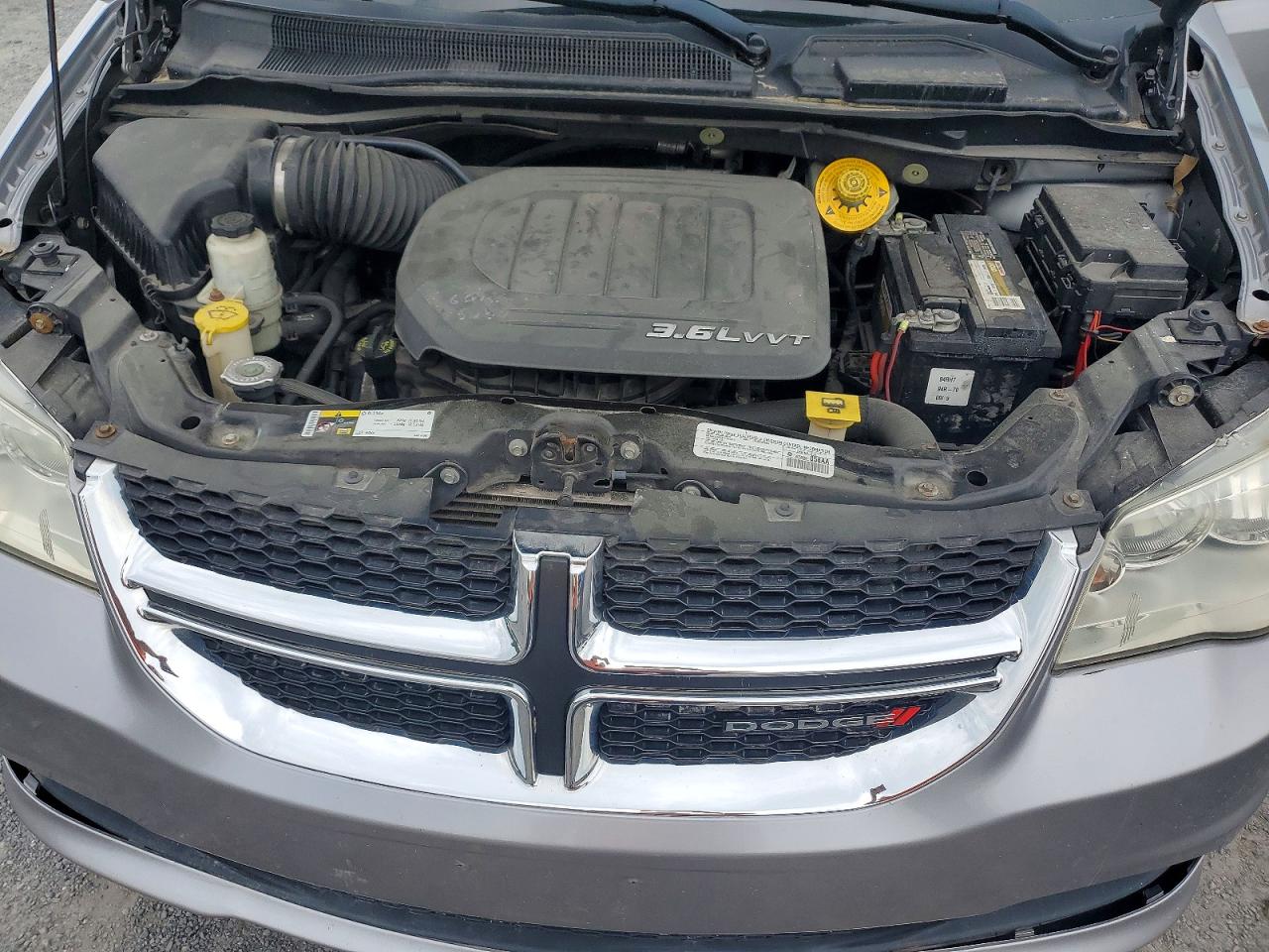 2014 Dodge Grand Caravan Sxt Gray vin: 2C4RDGCG0ER253152