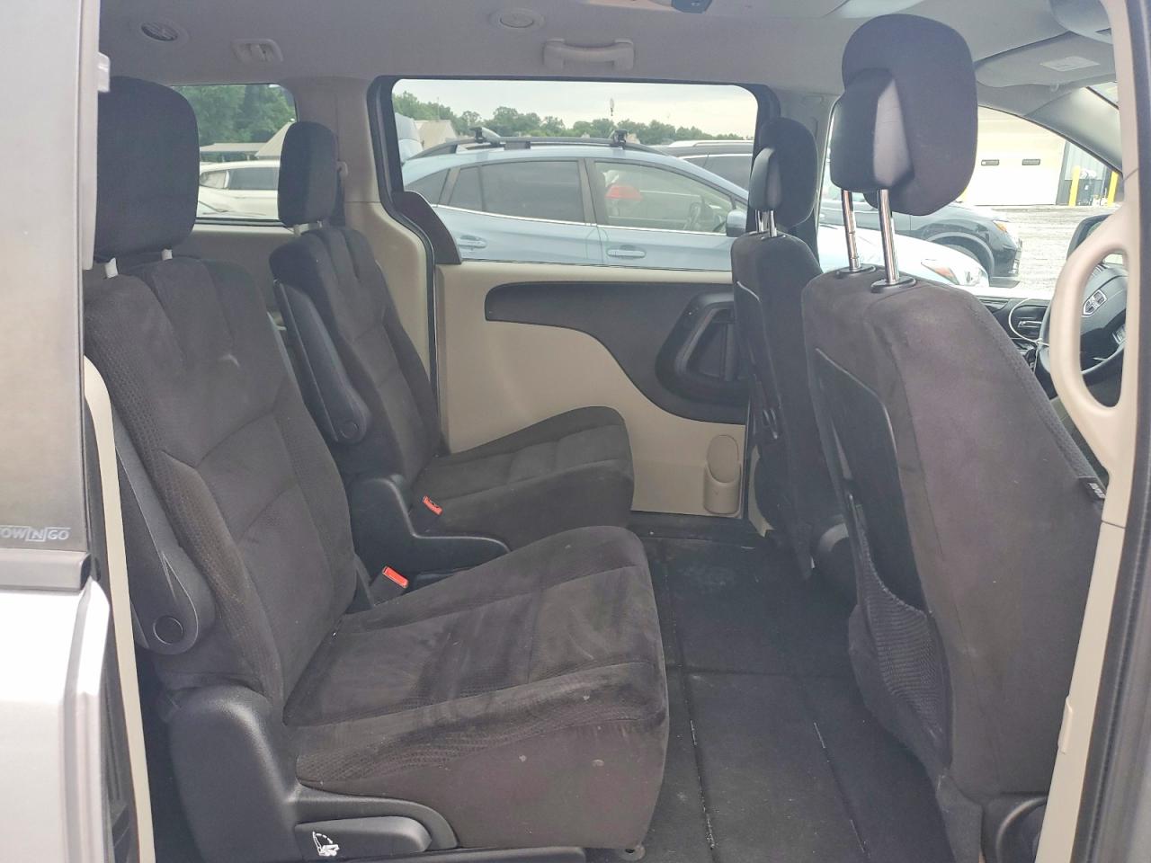 2014 Dodge Grand Caravan Sxt Gray vin: 2C4RDGCG0ER253152