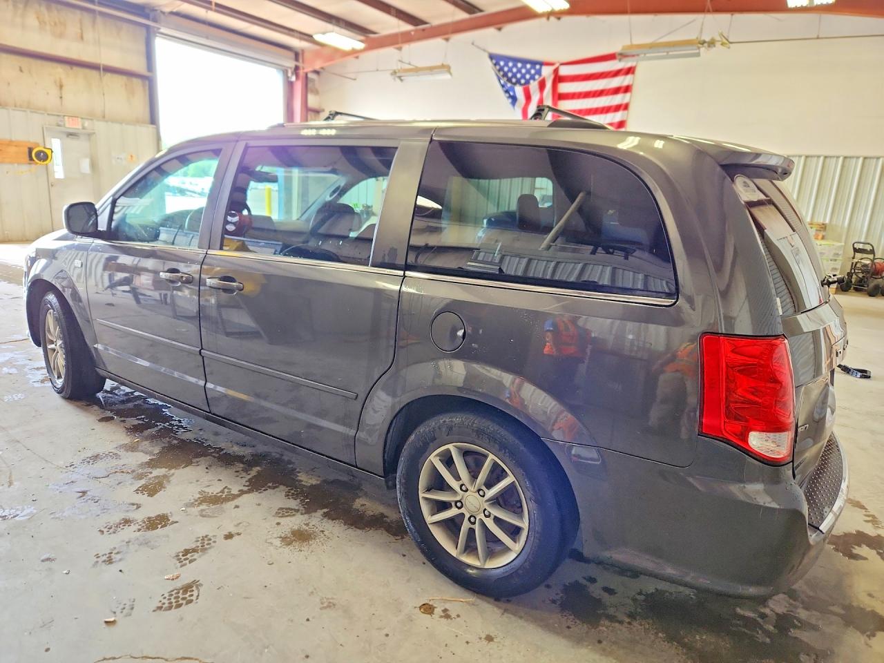 2014 Dodge Grand Caravan Sxt Gray vin: 2C4RDGCG0ER315634