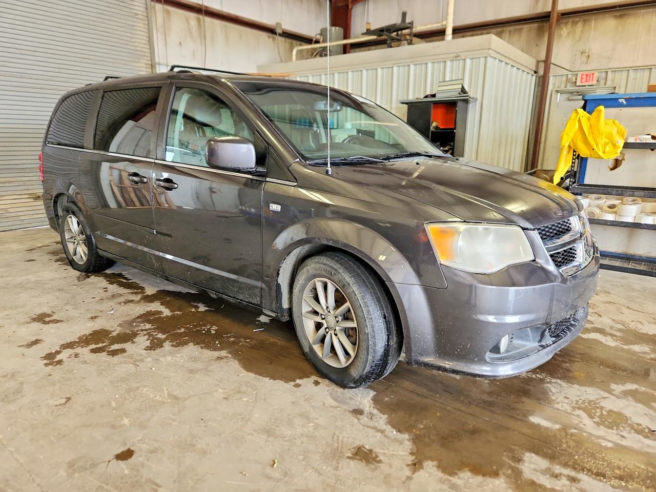 2014 Dodge Grand Caravan Sxt Gray vin: 2C4RDGCG0ER315634