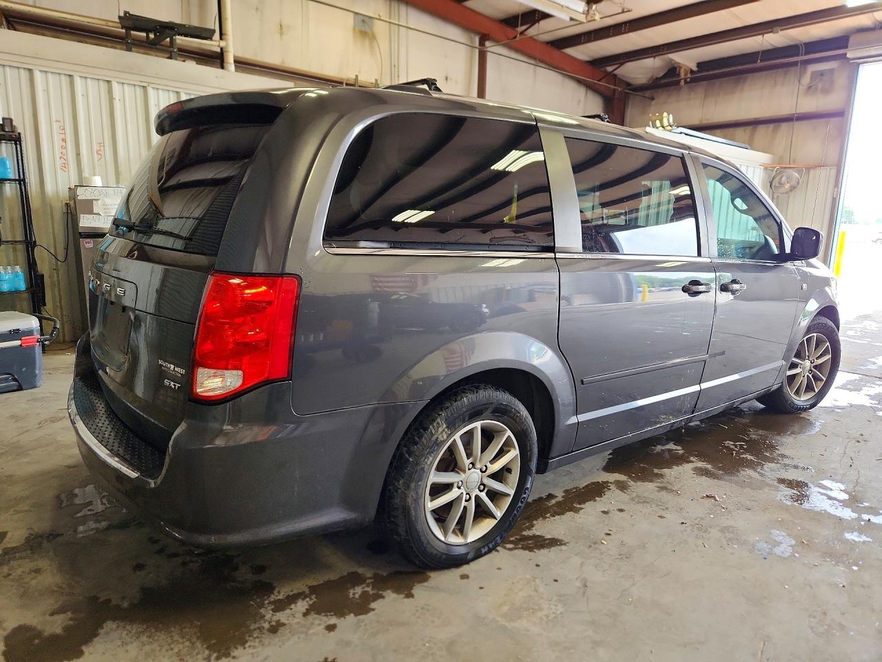2014 Dodge Grand Caravan Sxt Gray vin: 2C4RDGCG0ER315634