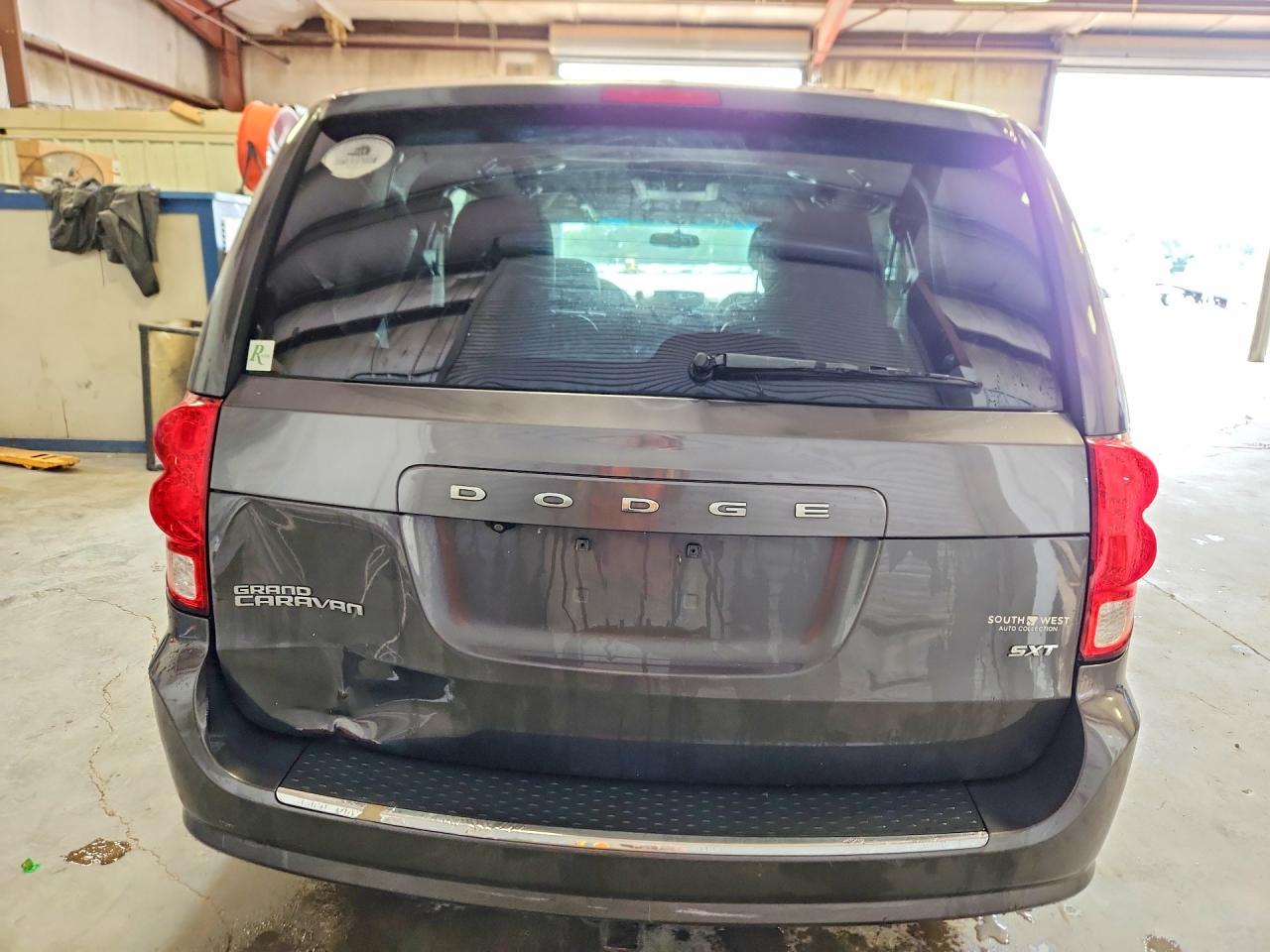 2014 Dodge Grand Caravan Sxt Gray vin: 2C4RDGCG0ER315634