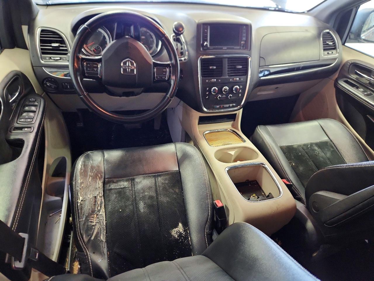 2014 Dodge Grand Caravan Sxt Gray vin: 2C4RDGCG0ER315634