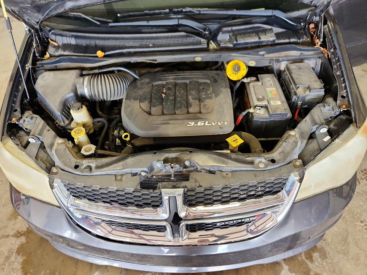 2014 Dodge Grand Caravan Sxt Gray vin: 2C4RDGCG0ER315634