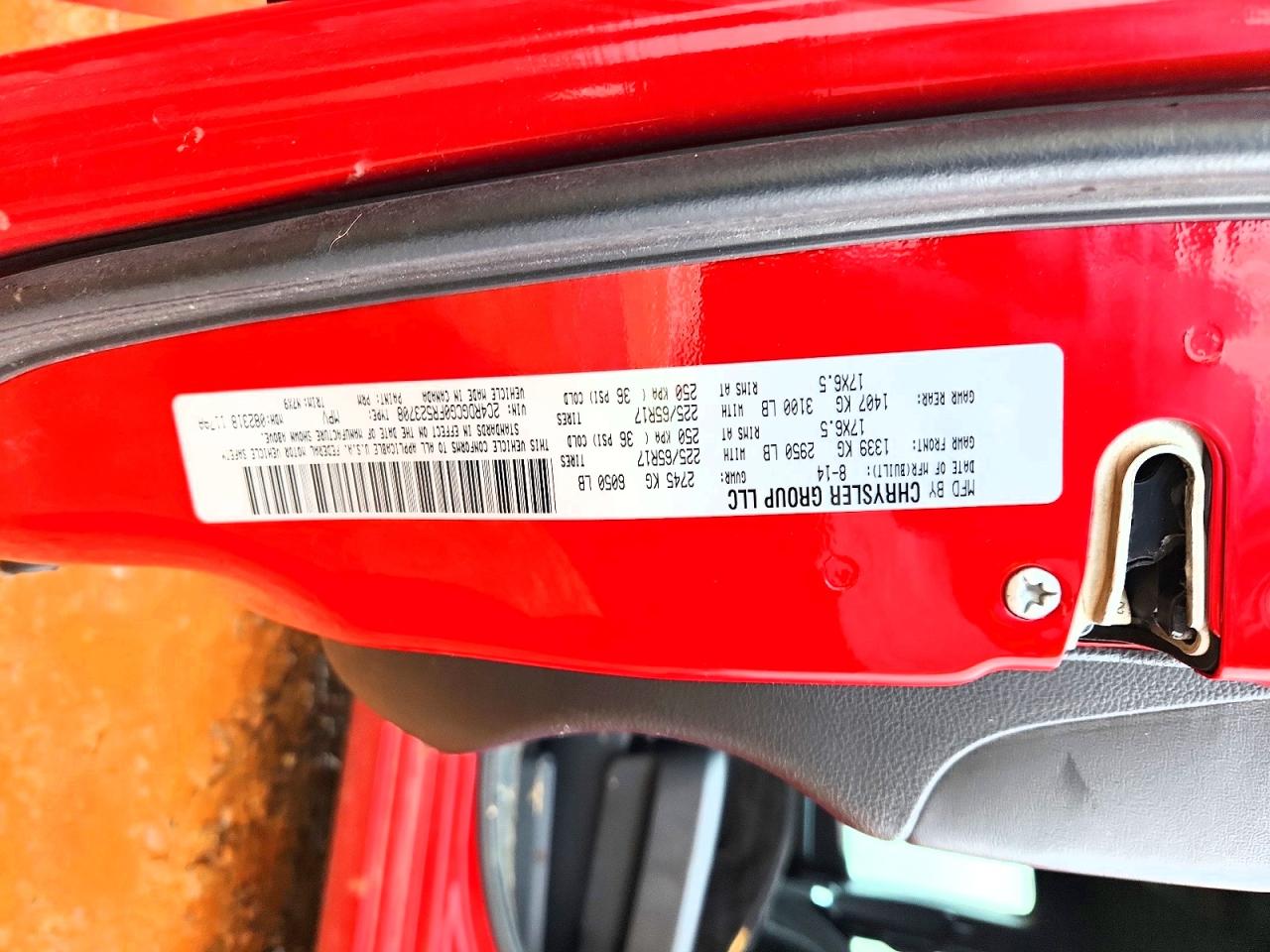 2015 Dodge Grand Caravan Sxt Red vin: 2C4RDGCG0FR523708