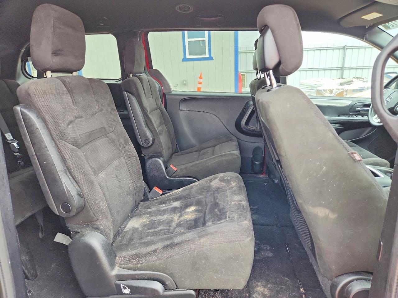 2015 Dodge Grand Caravan Sxt Red vin: 2C4RDGCG0FR523708