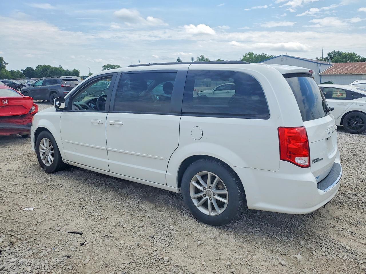 2015 Dodge Grand Caravan Sxt Белый vin: 2C4RDGCG0FR541593