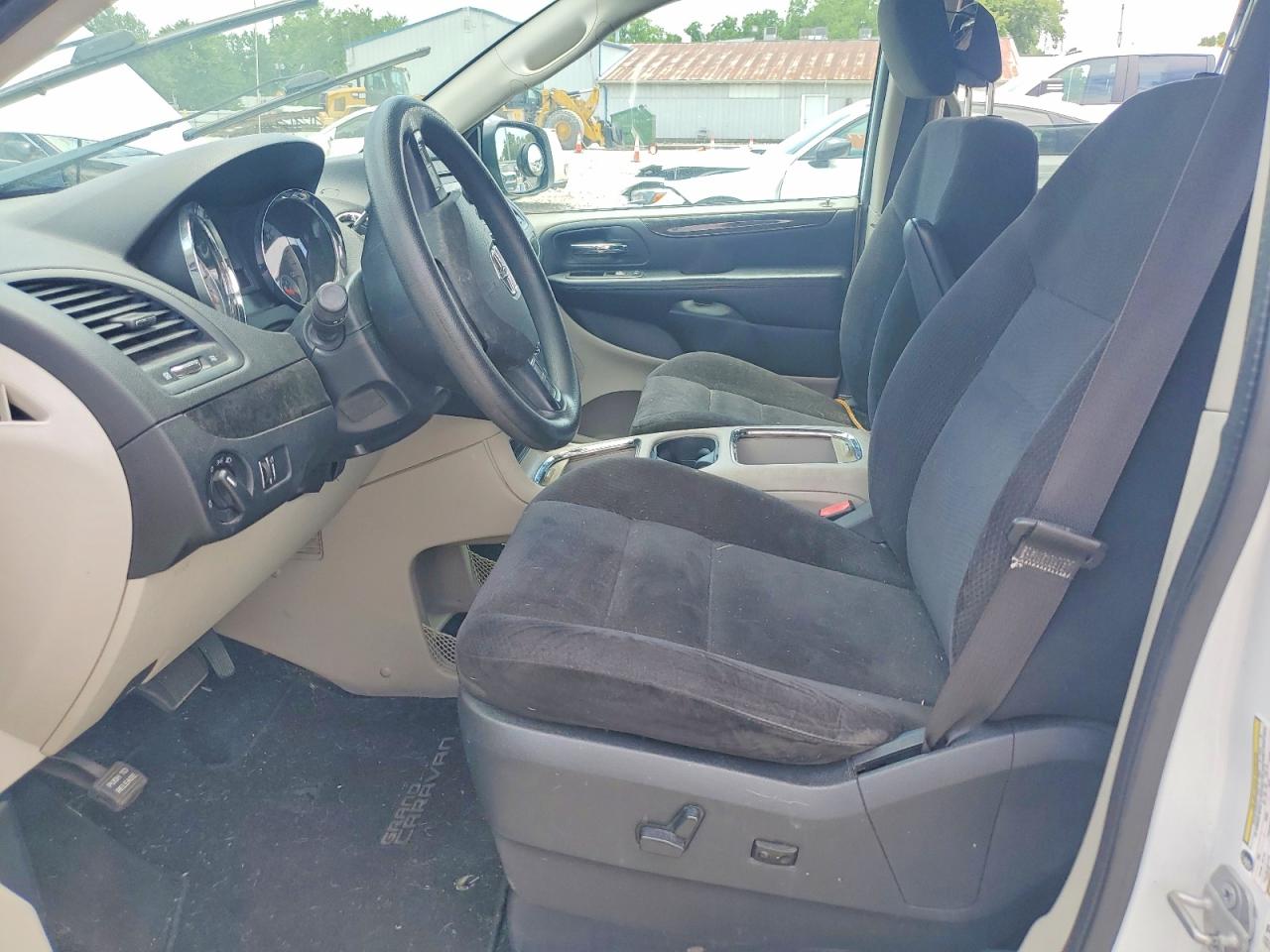 2015 Dodge Grand Caravan Sxt Белый vin: 2C4RDGCG0FR541593