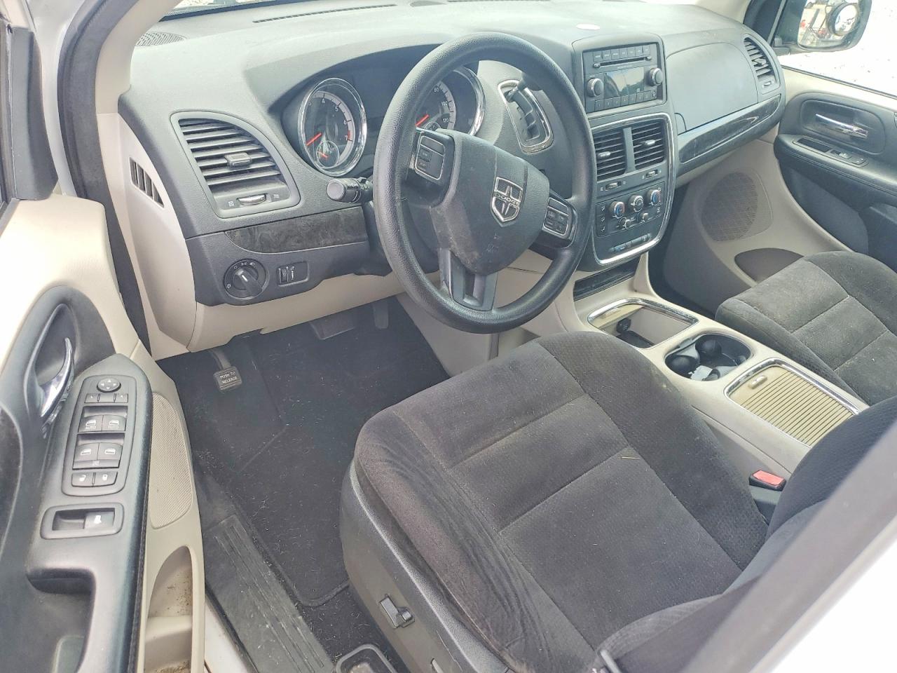 2015 Dodge Grand Caravan Sxt Белый vin: 2C4RDGCG0FR541593