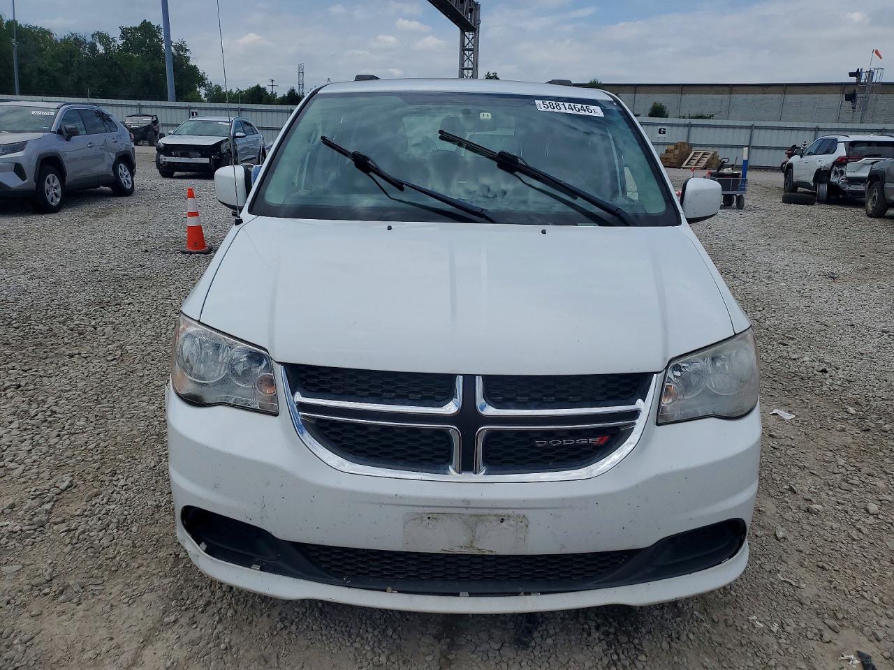 2015 Dodge Grand Caravan Sxt Белый vin: 2C4RDGCG0FR541593