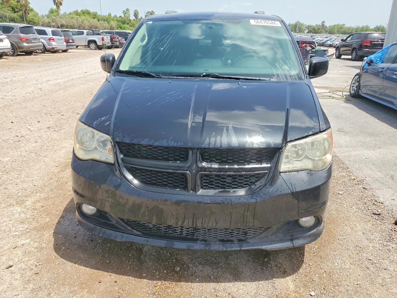 2015 Dodge Grand Caravan Sxt Black vin: 2C4RDGCG0FR631634