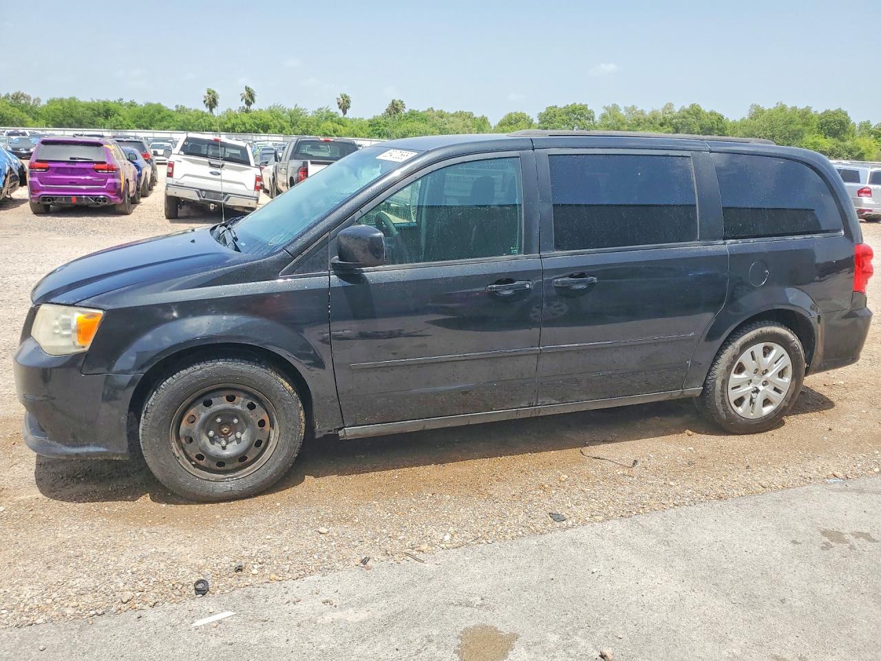 2015 Dodge Grand Caravan Sxt Black vin: 2C4RDGCG0FR631634