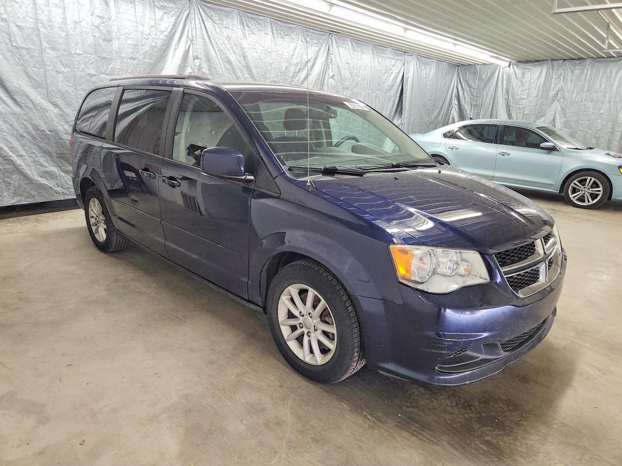 2015 Dodge Grand Caravan Sxt Blue vin: 2C4RDGCG0FR718692