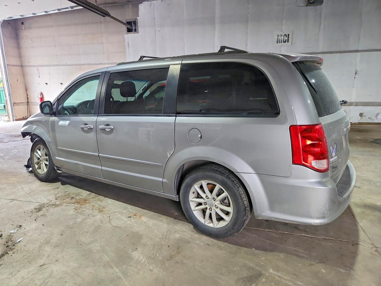2015 Dodge Grand Caravan Sxt Silver vin: 2C4RDGCG0FR733015